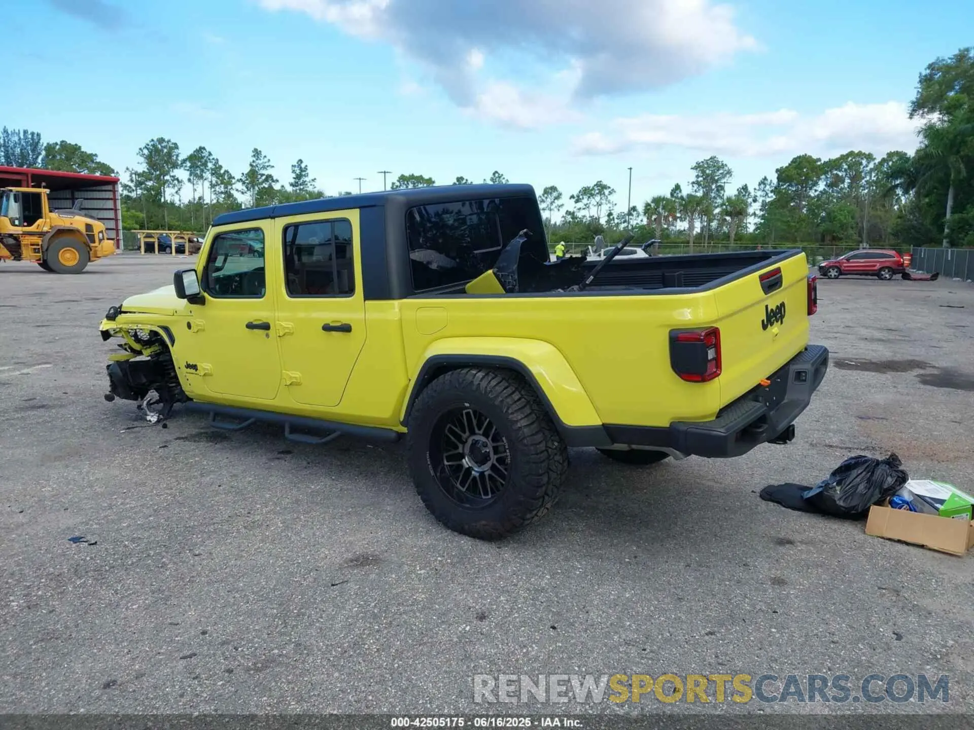 3 fotografías del automóvil dañado 1C6HJTAG9PL561410 JEEP GLADIATOR 2023