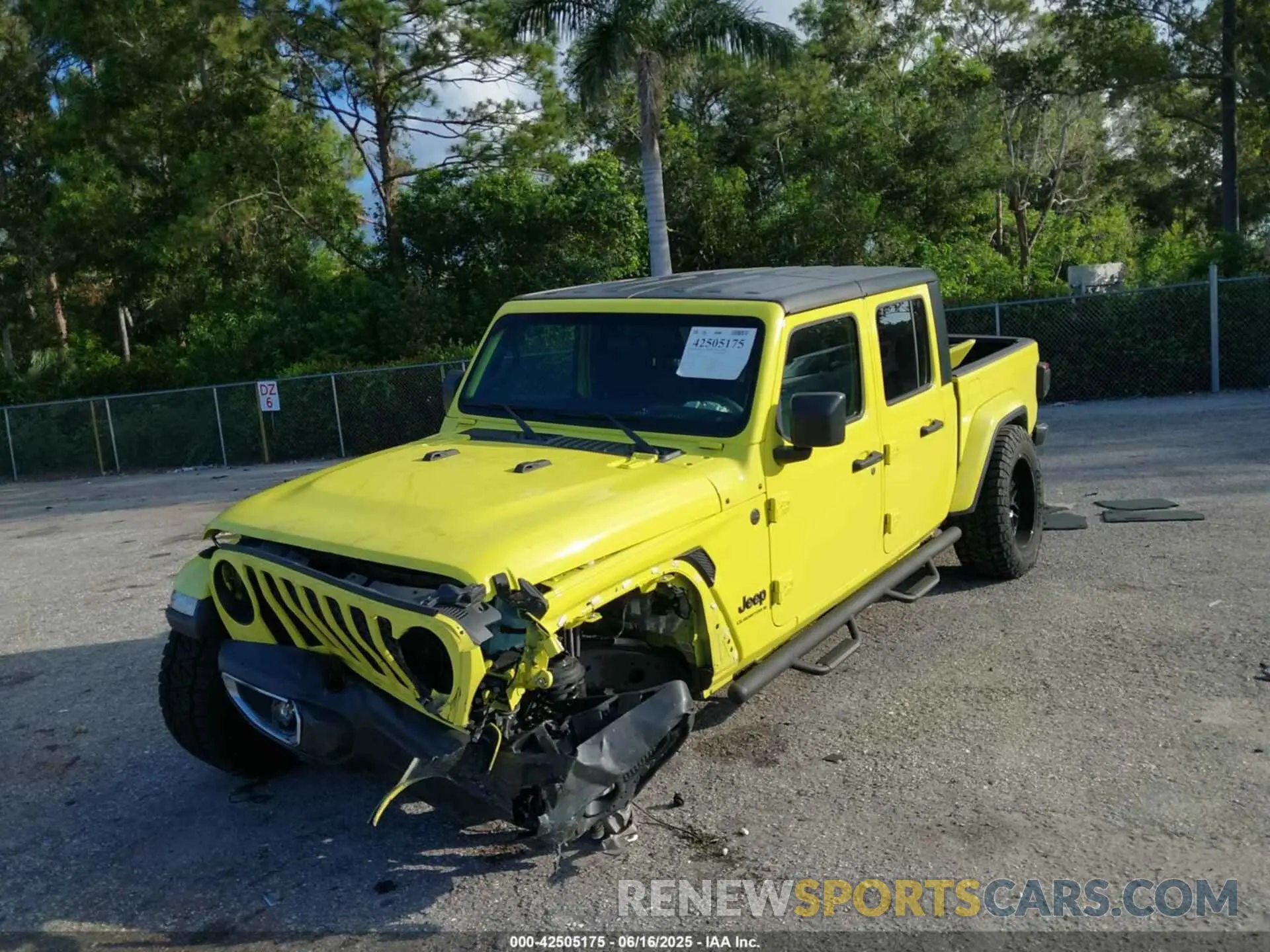 6 fotografías del automóvil dañado 1C6HJTAG9PL561410 JEEP GLADIATOR 2023