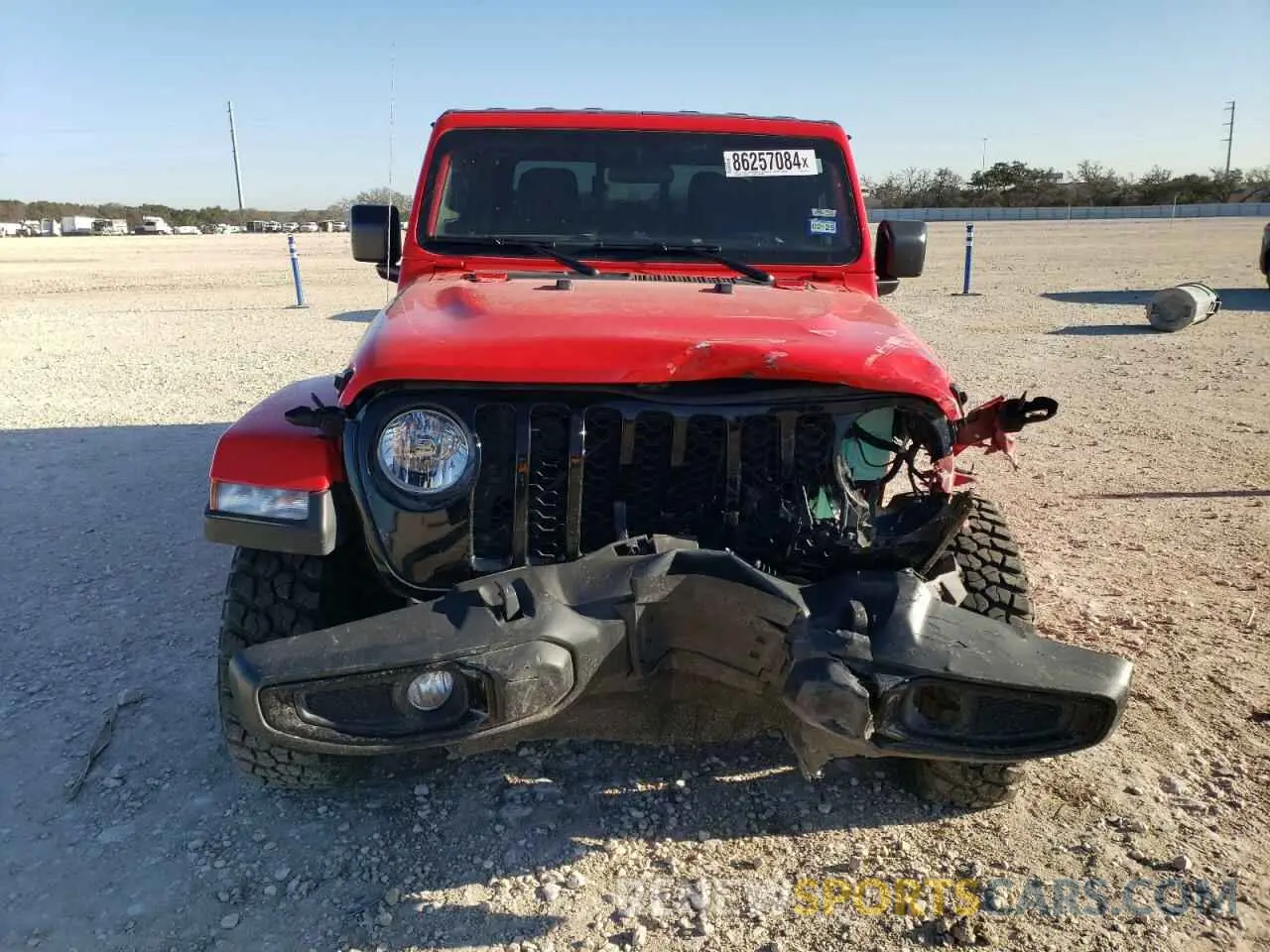 5 fotografías del automóvil dañado 1C6HJTAGXPL507744 JEEP GLADIATOR 2023