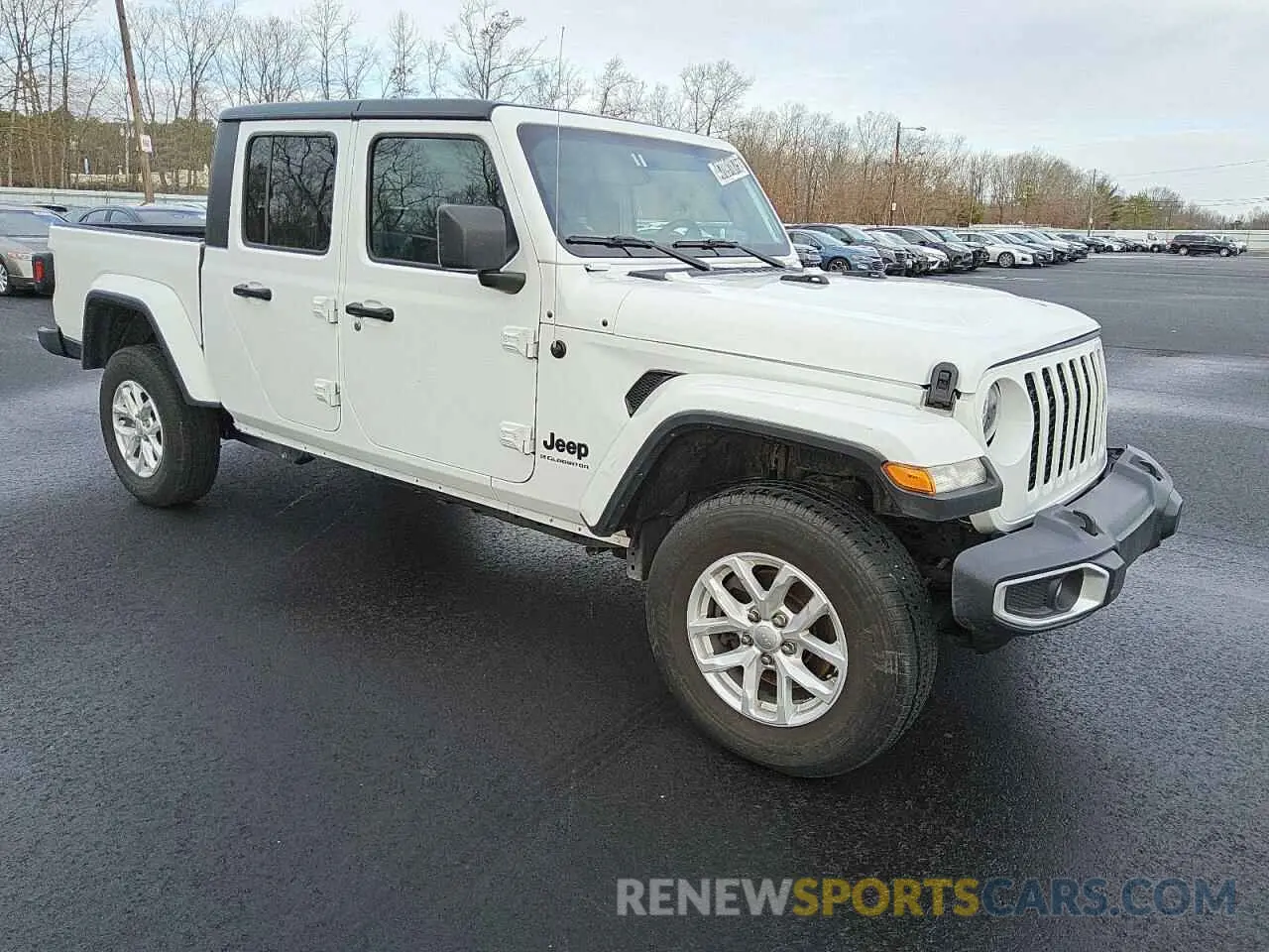 4 fotografías del automóvil dañado 1C6HJTAGXPL528626 JEEP GLADIATOR 2023