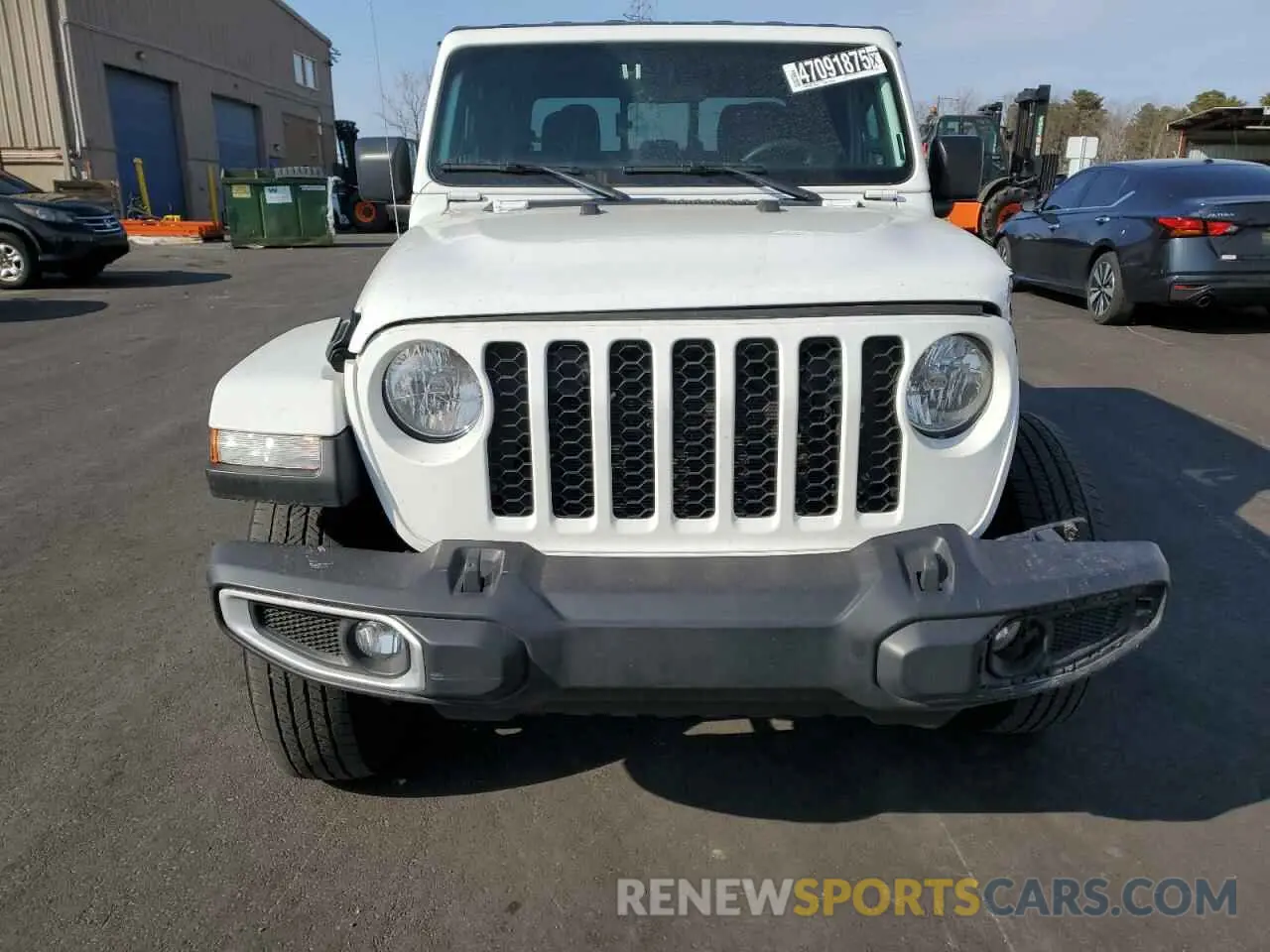 5 fotografías del automóvil dañado 1C6HJTAGXPL528626 JEEP GLADIATOR 2023