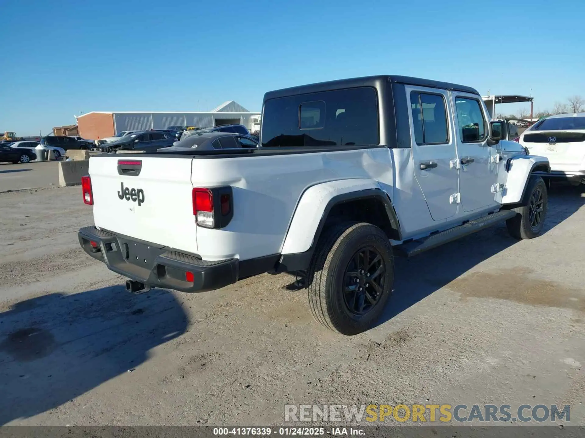 4 fotografías del automóvil dañado 1C6HJTAGXPL528674 JEEP GLADIATOR 2023