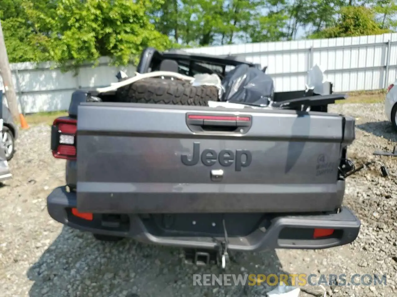 6 fotografías del automóvil dañado 1C6HJTAGXPL573758 JEEP GLADIATOR 2023