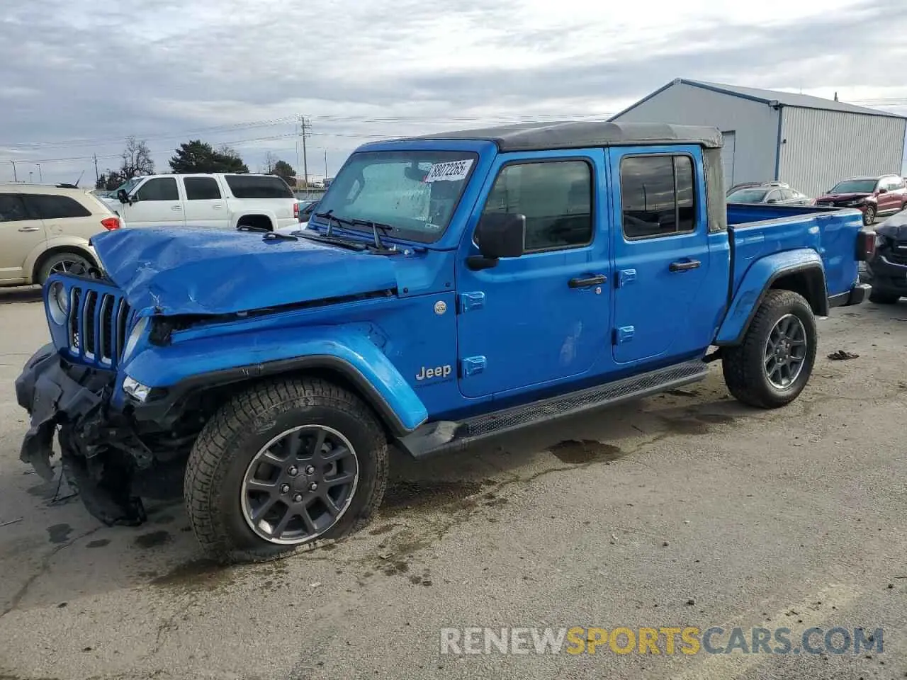 1 fotografías del automóvil dañado 1C6HJTFG1PL515353 JEEP GLADIATOR 2023