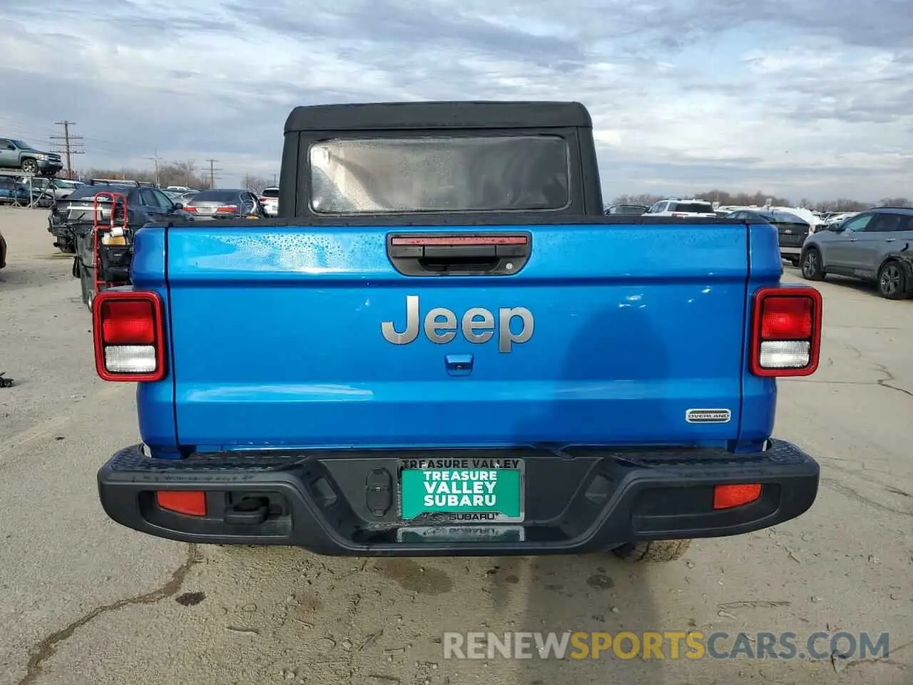 6 fotografías del automóvil dañado 1C6HJTFG1PL515353 JEEP GLADIATOR 2023