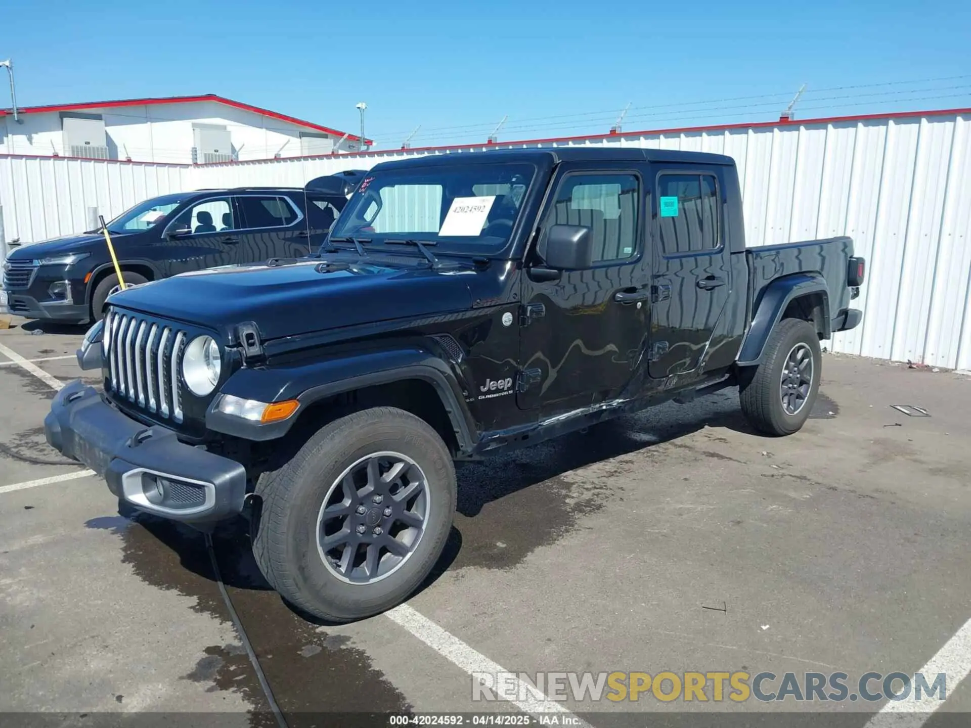 2 fotografías del automóvil dañado 1C6HJTFG1PL521251 JEEP GLADIATOR 2023