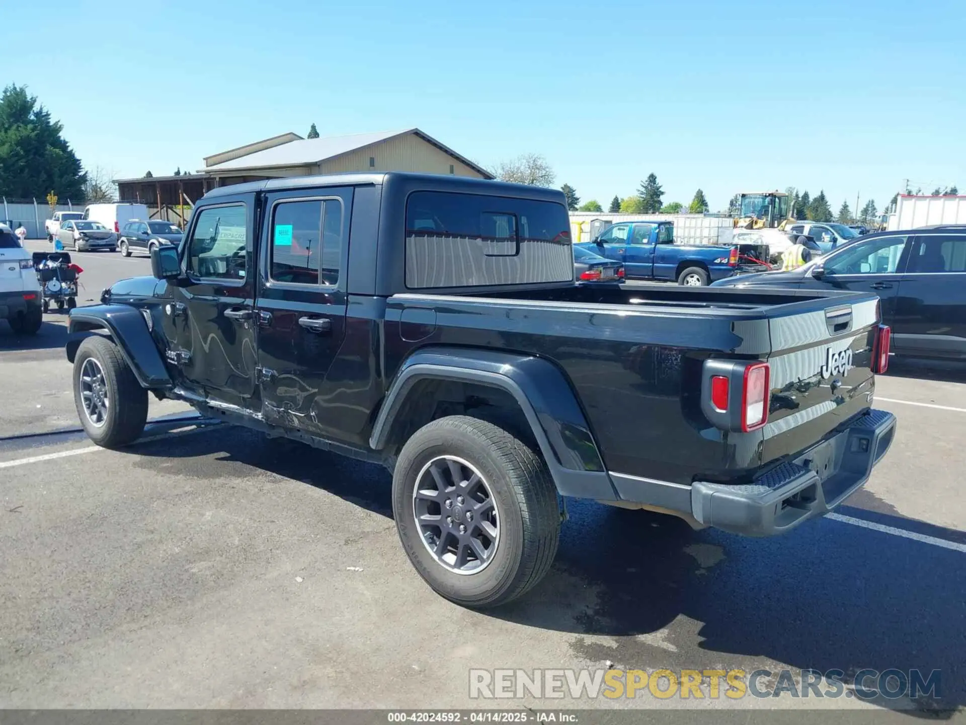 3 fotografías del automóvil dañado 1C6HJTFG1PL521251 JEEP GLADIATOR 2023