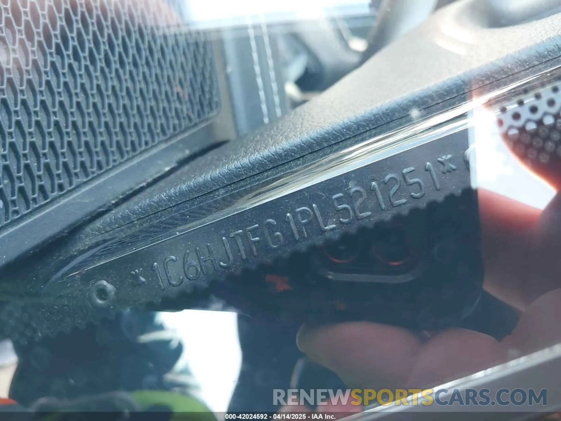 9 fotografías del automóvil dañado 1C6HJTFG1PL521251 JEEP GLADIATOR 2023