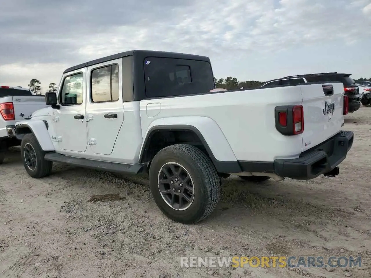 2 fotografías del automóvil dañado 1C6HJTFG1PL548689 JEEP GLADIATOR 2023