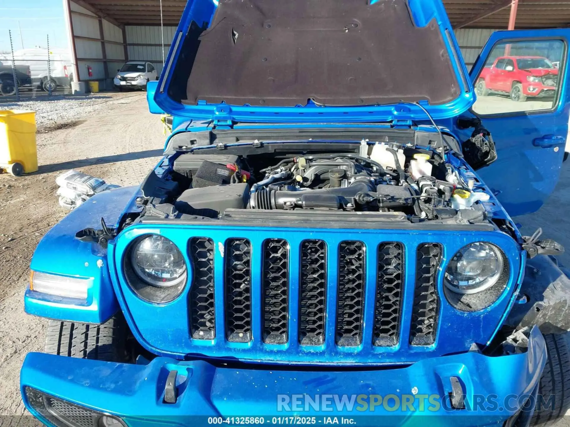 10 fotografías del automóvil dañado 1C6HJTFG1PL556842 JEEP GLADIATOR 2023