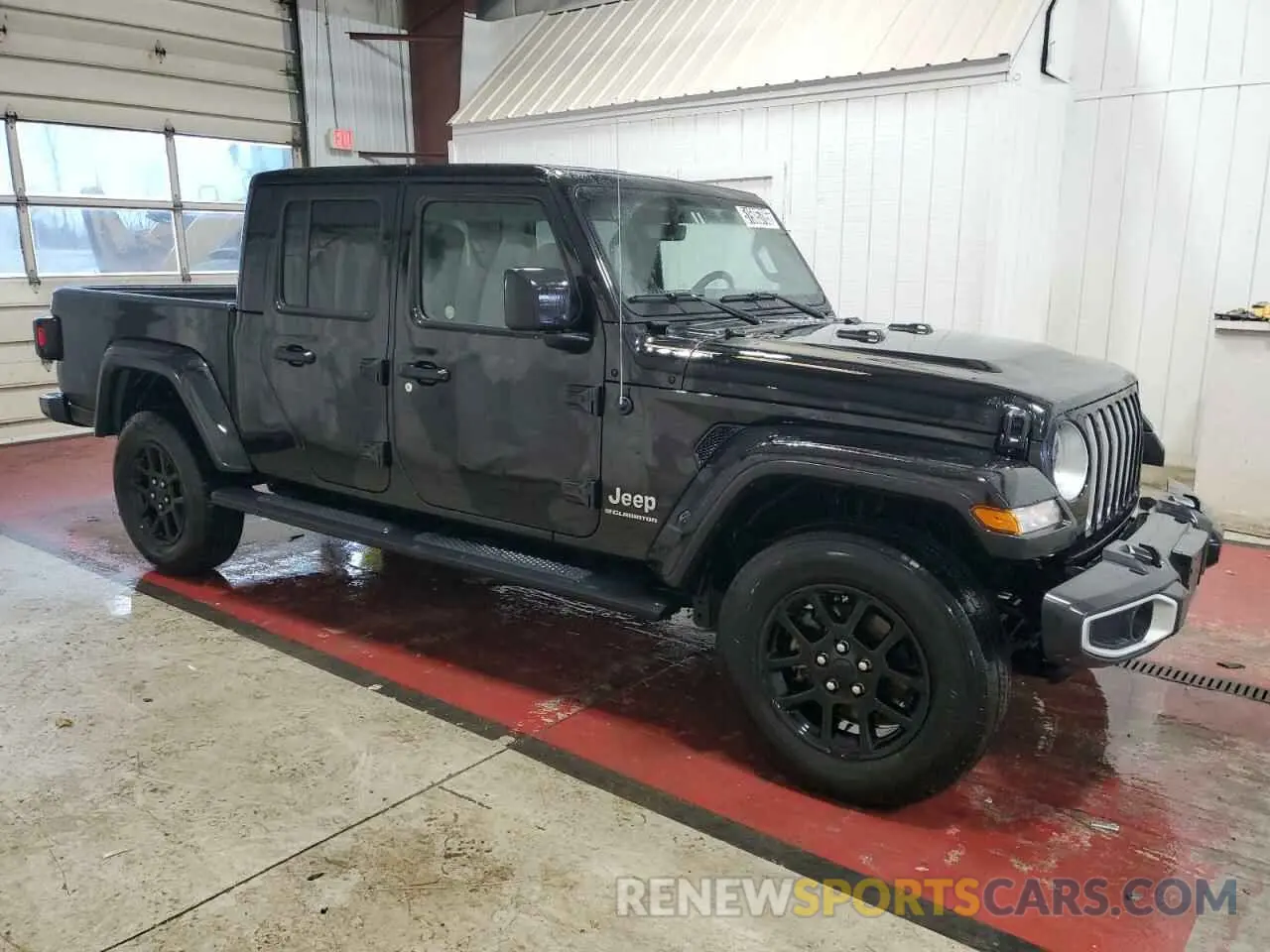 4 fotografías del automóvil dañado 1C6HJTFG3PL564098 JEEP GLADIATOR 2023
