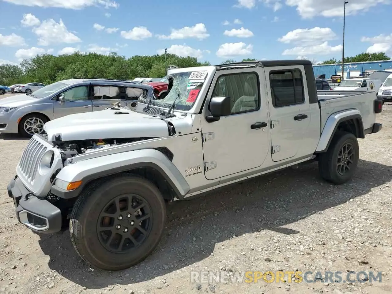 1 fotografías del automóvil dañado 1C6HJTFG3PL564263 JEEP GLADIATOR 2023