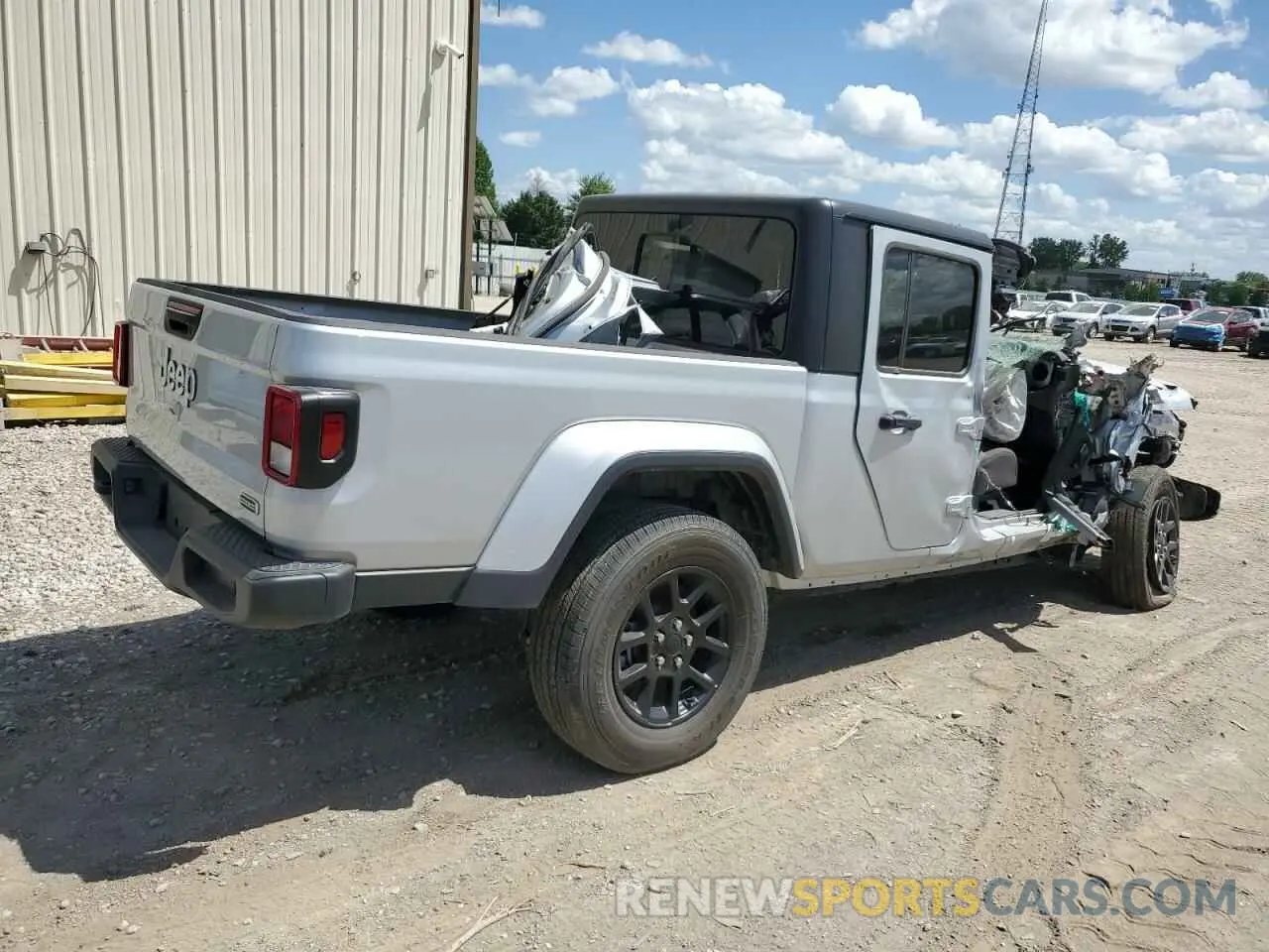 3 fotografías del automóvil dañado 1C6HJTFG3PL564263 JEEP GLADIATOR 2023