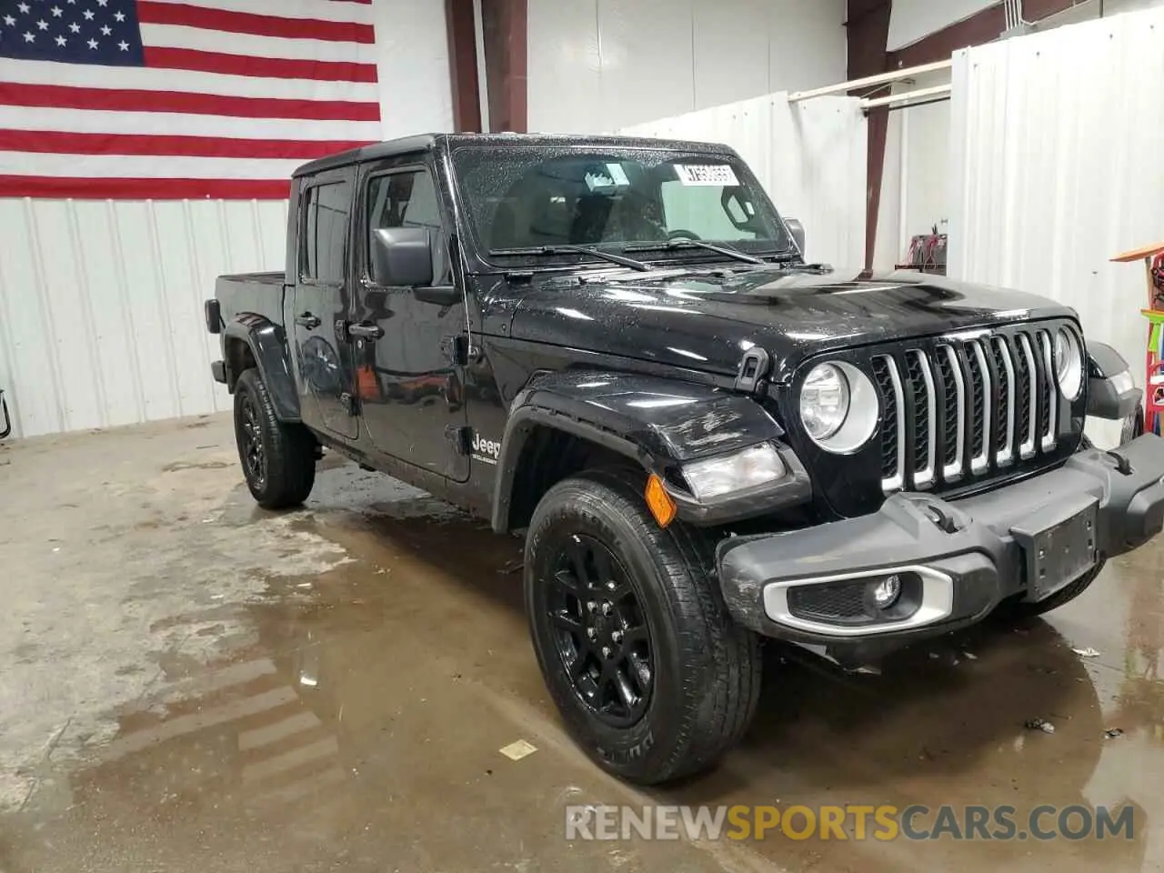 4 fotografías del automóvil dañado 1C6HJTFG3PL566496 JEEP GLADIATOR 2023
