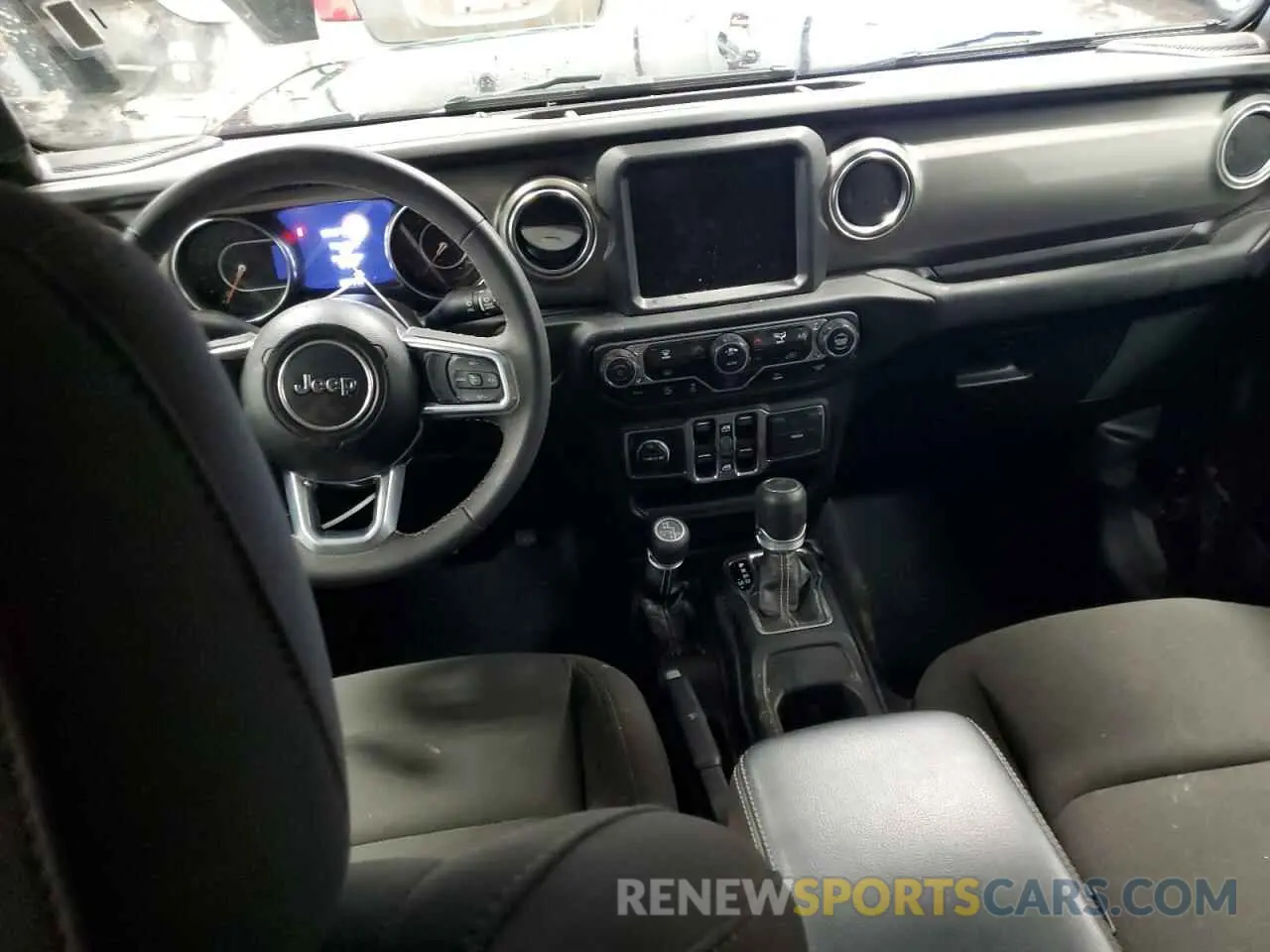 8 fotografías del automóvil dañado 1C6HJTFG3PL566496 JEEP GLADIATOR 2023