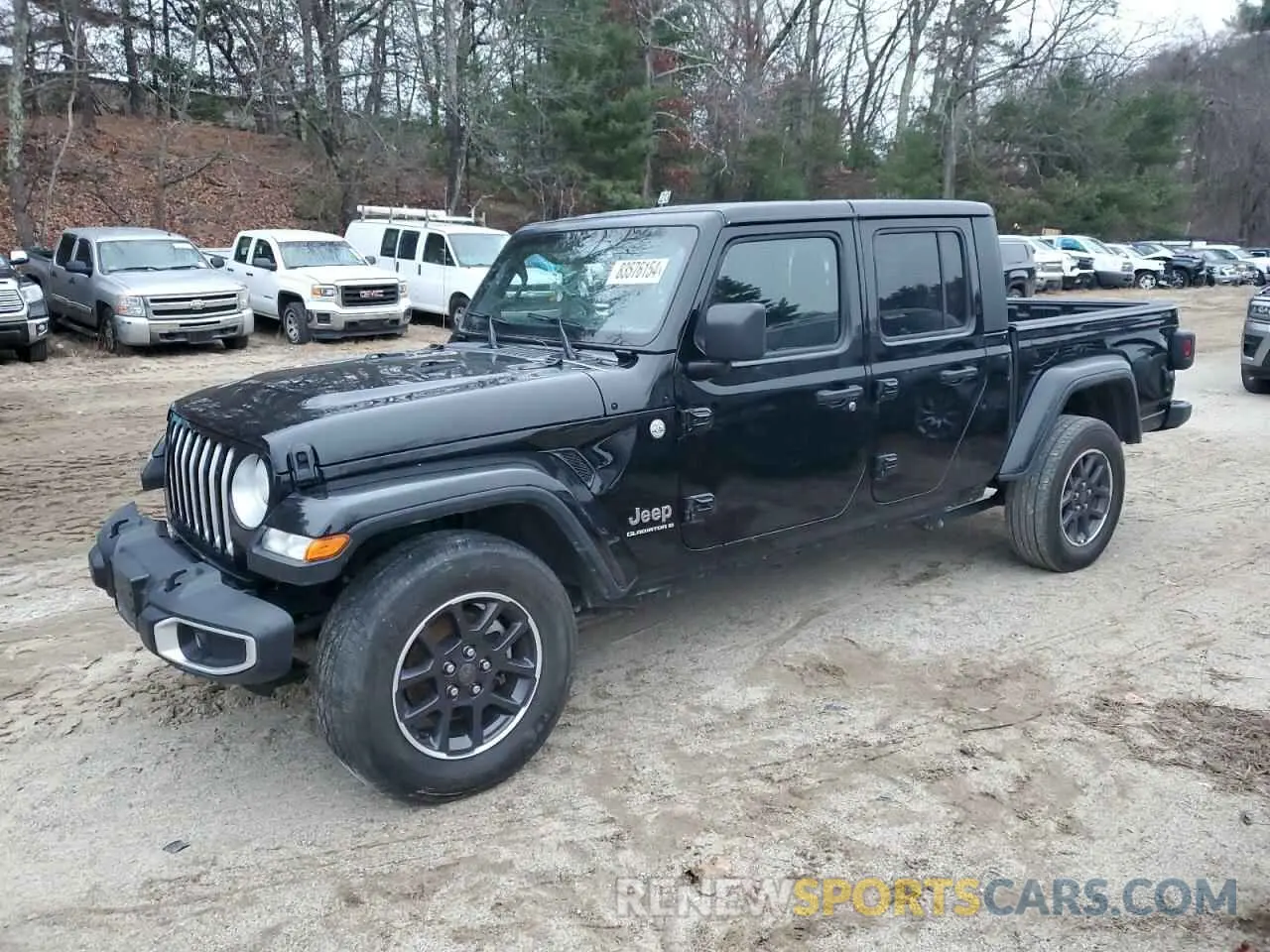1 fotografías del automóvil dañado 1C6HJTFG4PL550551 JEEP GLADIATOR 2023