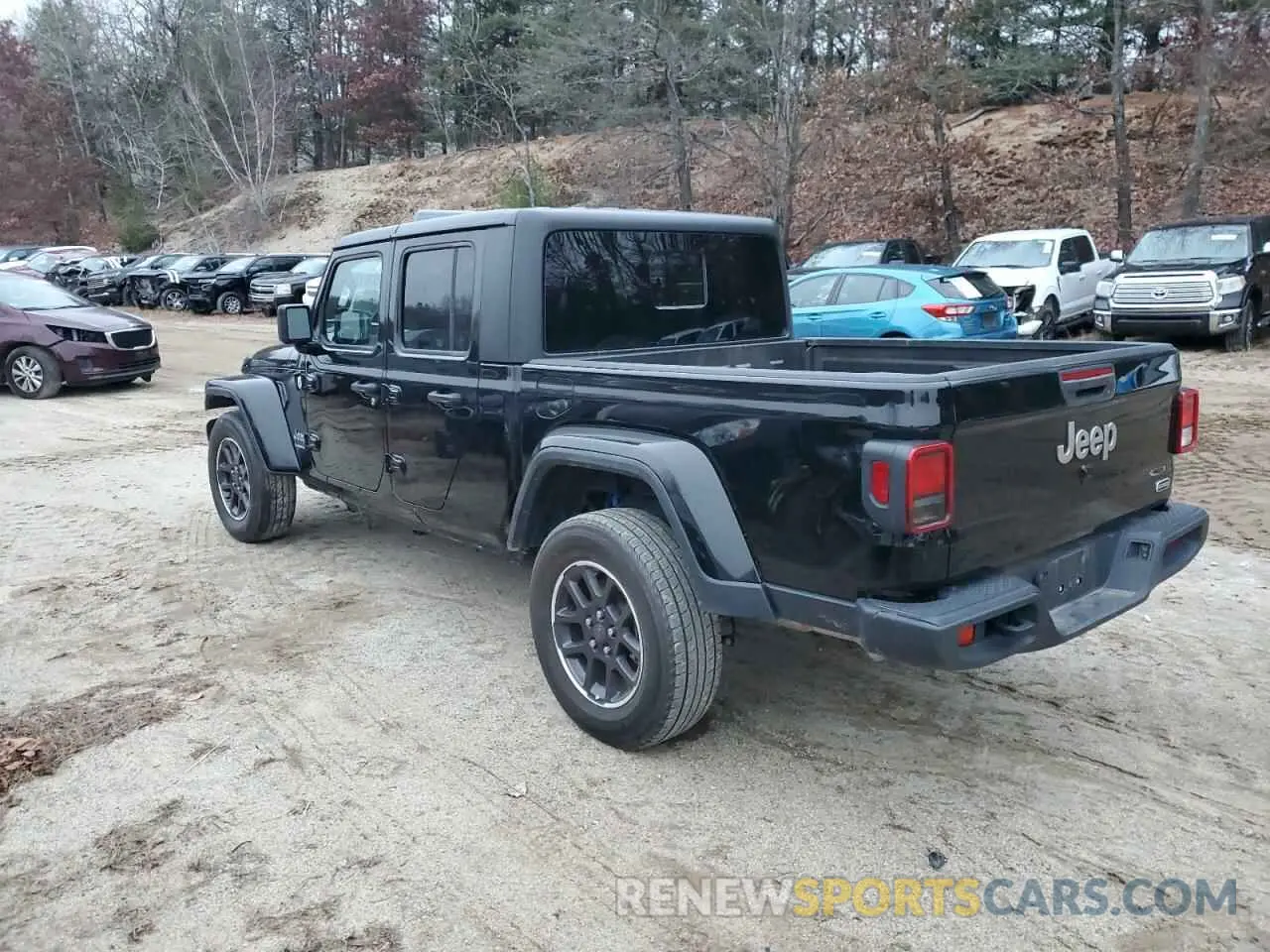 2 fotografías del automóvil dañado 1C6HJTFG4PL550551 JEEP GLADIATOR 2023