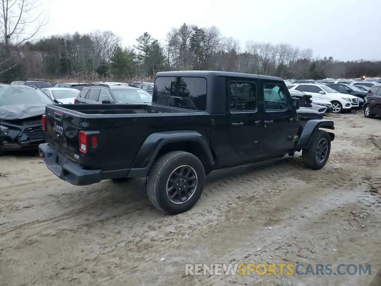 3 fotografías del automóvil dañado 1C6HJTFG4PL550551 JEEP GLADIATOR 2023