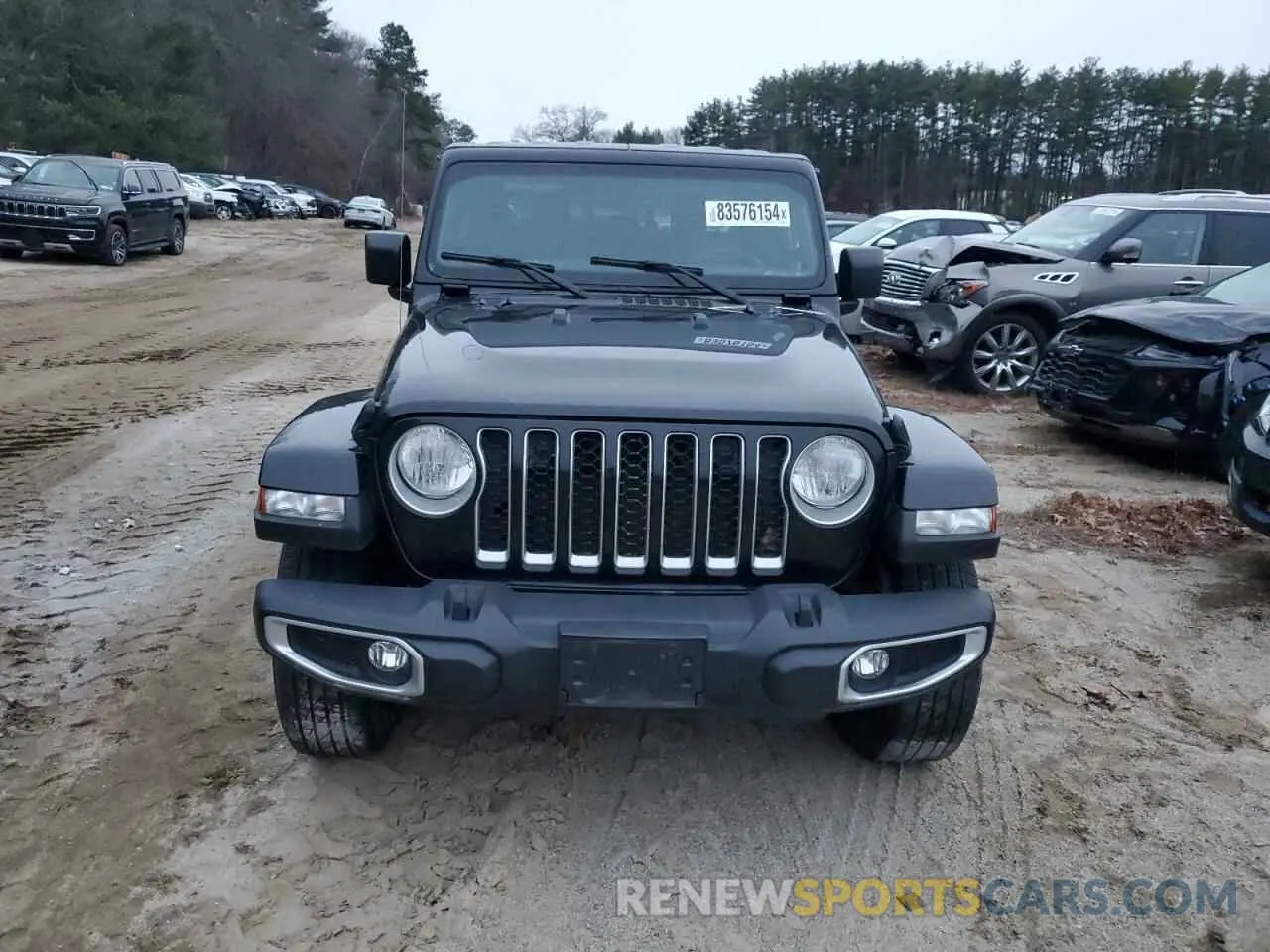 5 fotografías del automóvil dañado 1C6HJTFG4PL550551 JEEP GLADIATOR 2023