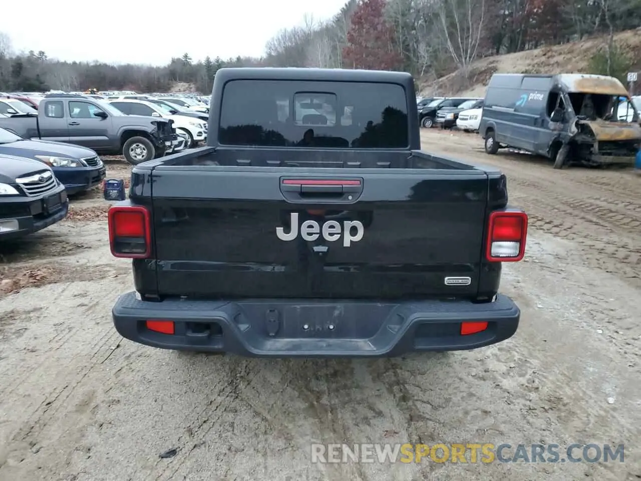 6 fotografías del automóvil dañado 1C6HJTFG4PL550551 JEEP GLADIATOR 2023