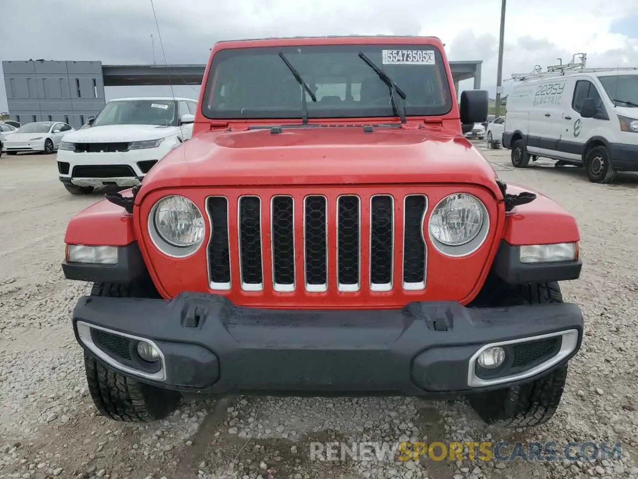 5 fotografías del automóvil dañado 1C6HJTFG4PL560870 JEEP GLADIATOR 2023