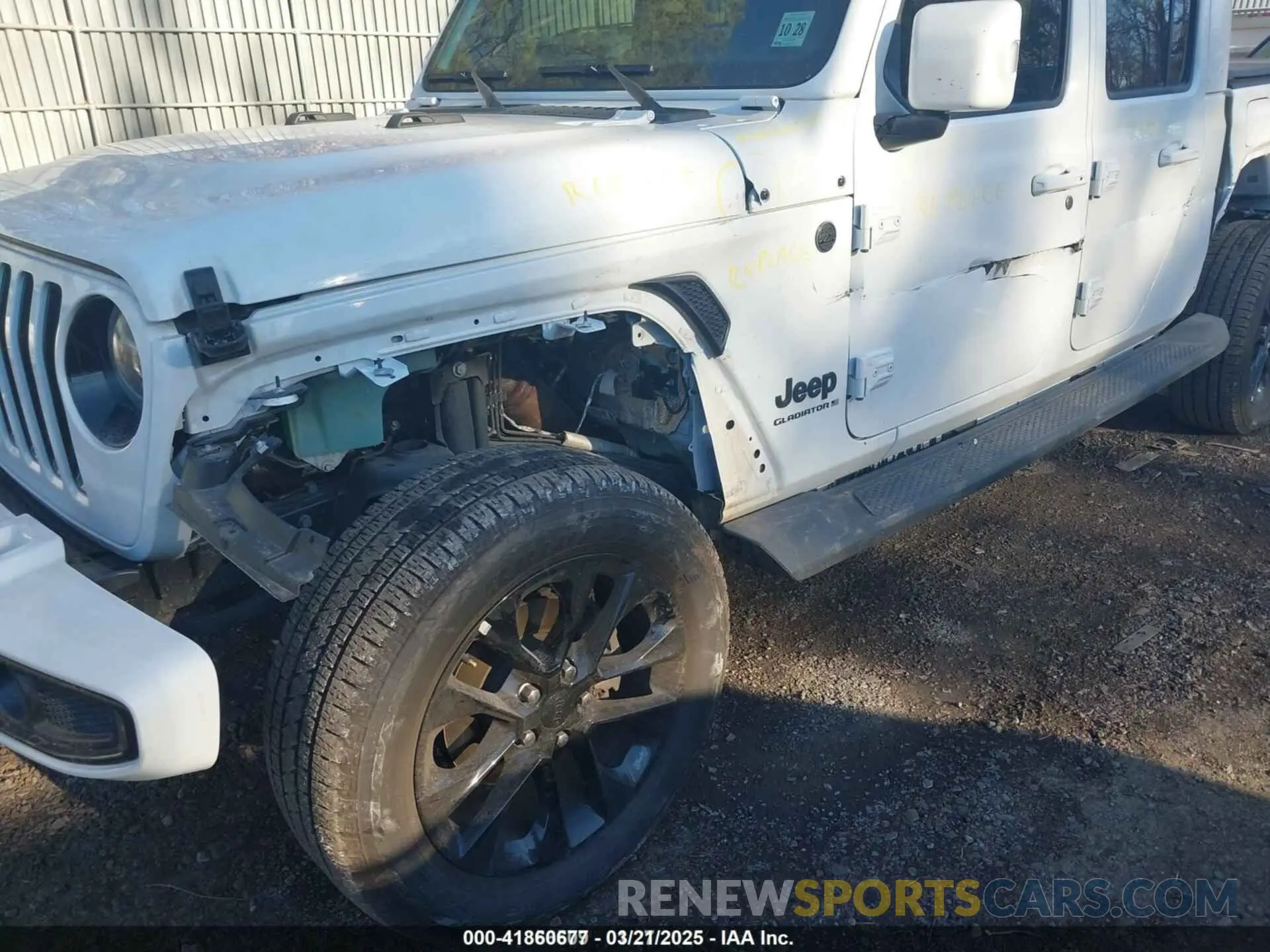 6 fotografías del automóvil dañado 1C6HJTFG6PL541186 JEEP GLADIATOR 2023