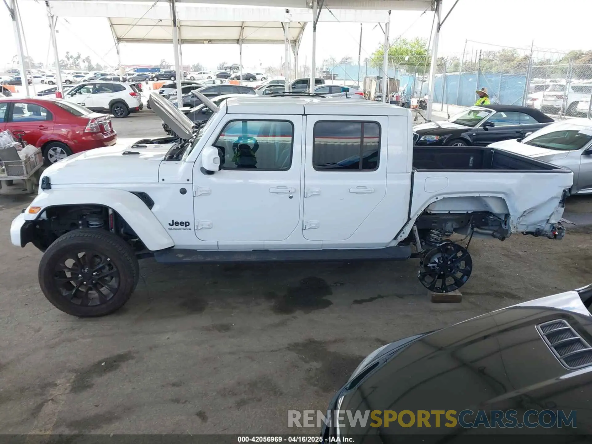15 fotografías del automóvil dañado 1C6HJTFG7PL543870 JEEP GLADIATOR 2023