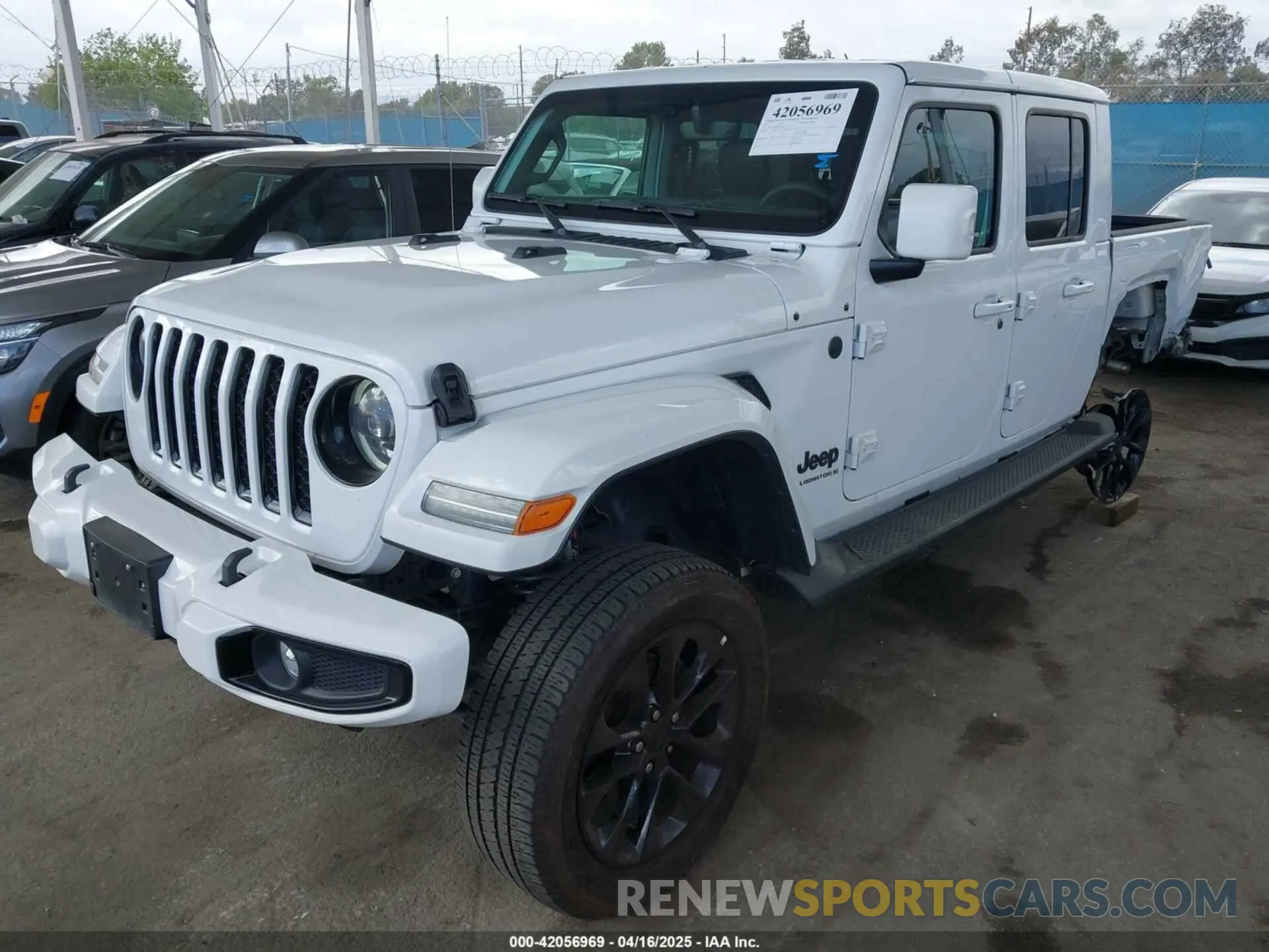 2 fotografías del automóvil dañado 1C6HJTFG7PL543870 JEEP GLADIATOR 2023