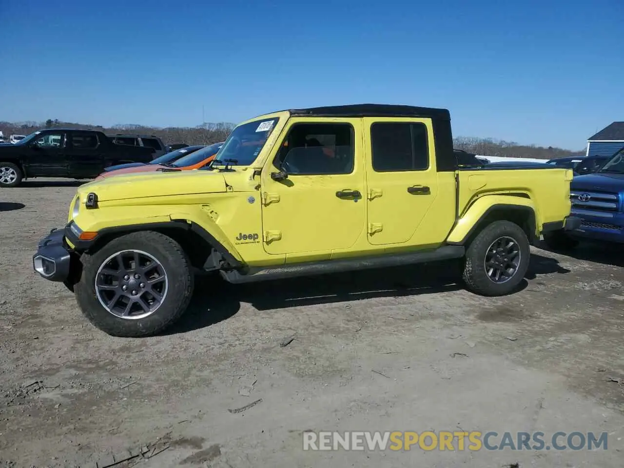 1 fotografías del automóvil dañado 1C6HJTFG9PL547578 JEEP GLADIATOR 2023