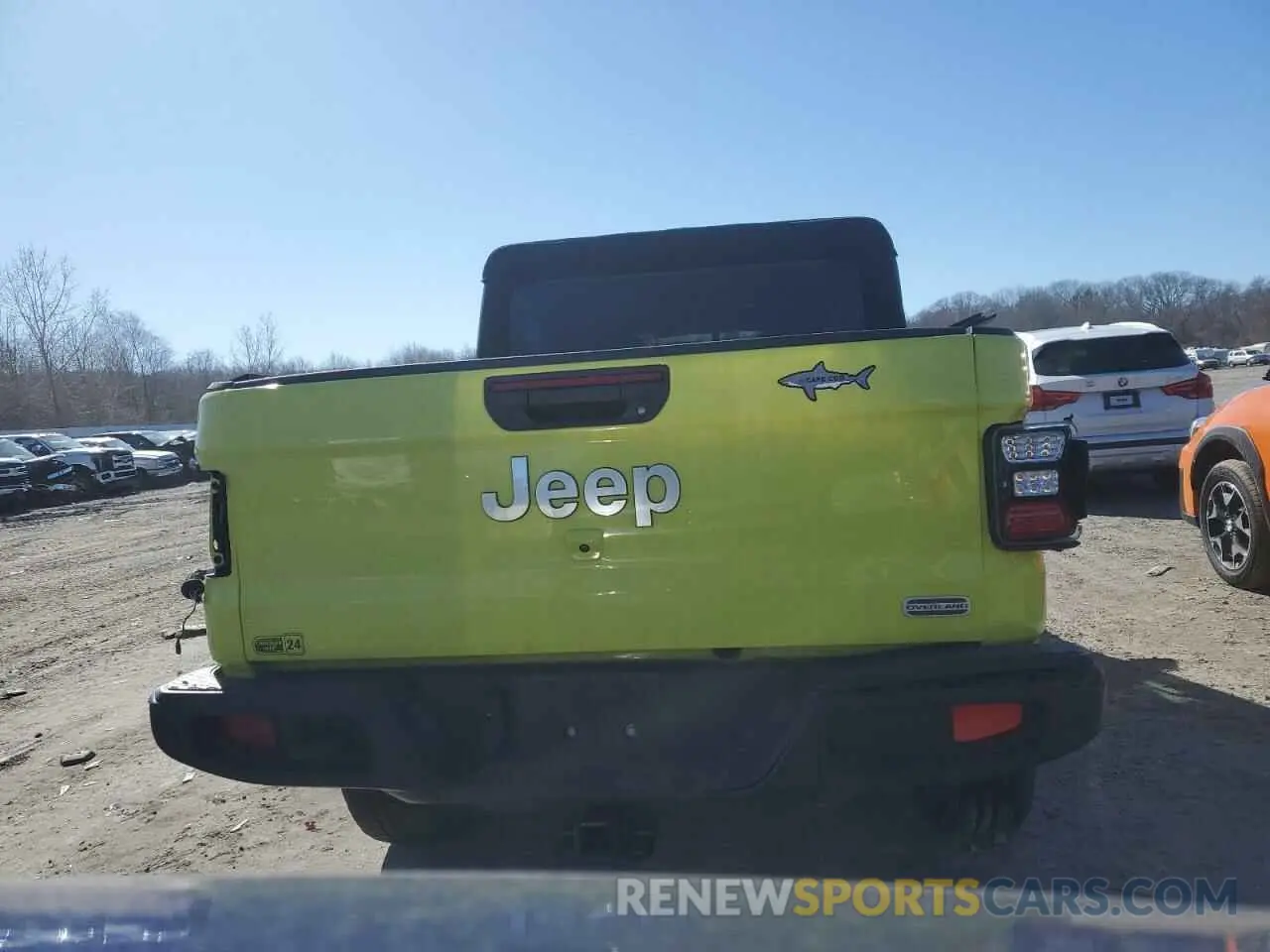 6 fotografías del automóvil dañado 1C6HJTFG9PL547578 JEEP GLADIATOR 2023
