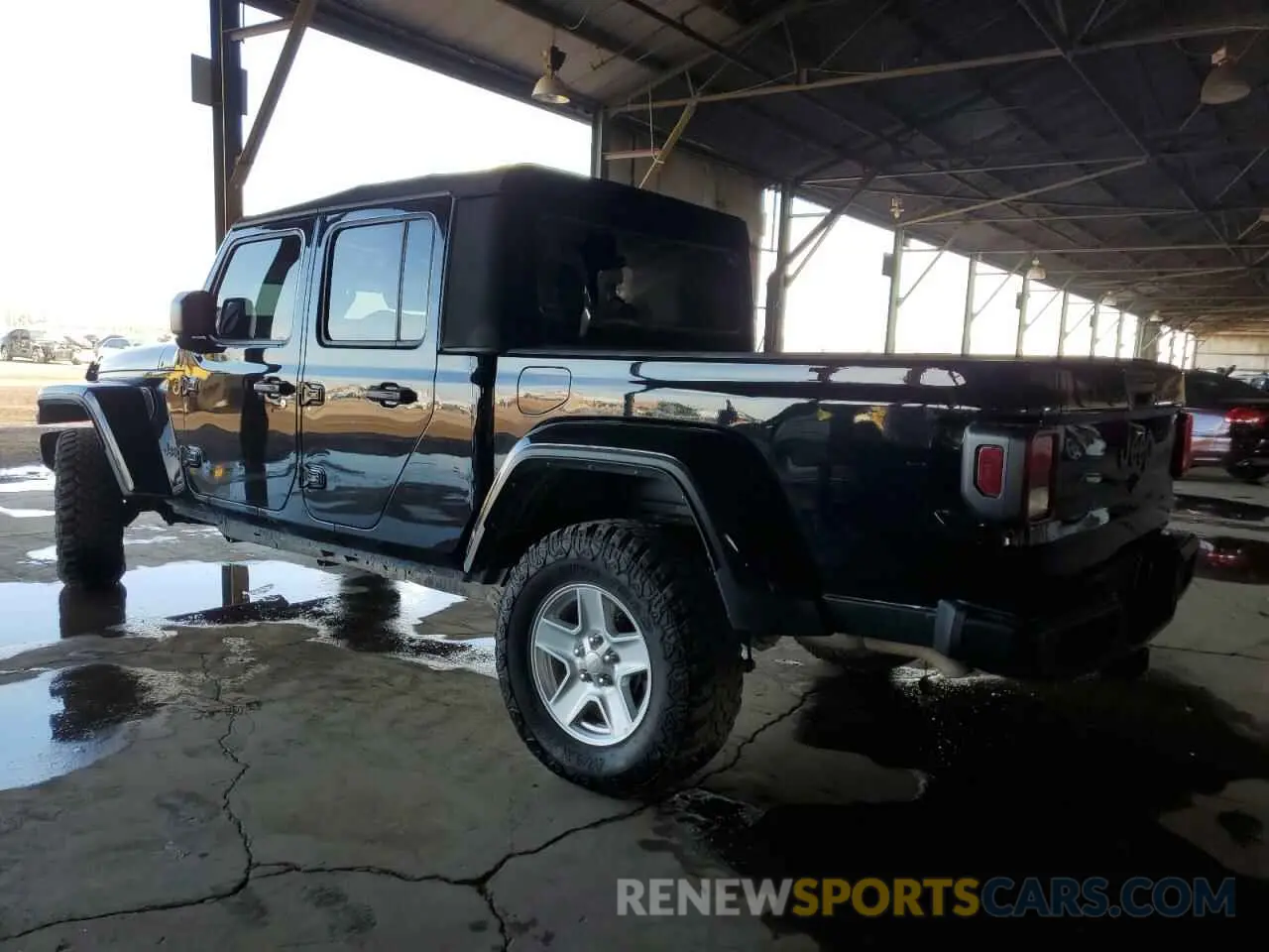 2 fotografías del automóvil dañado 1C6JJTAG3PL507019 JEEP GLADIATOR 2023