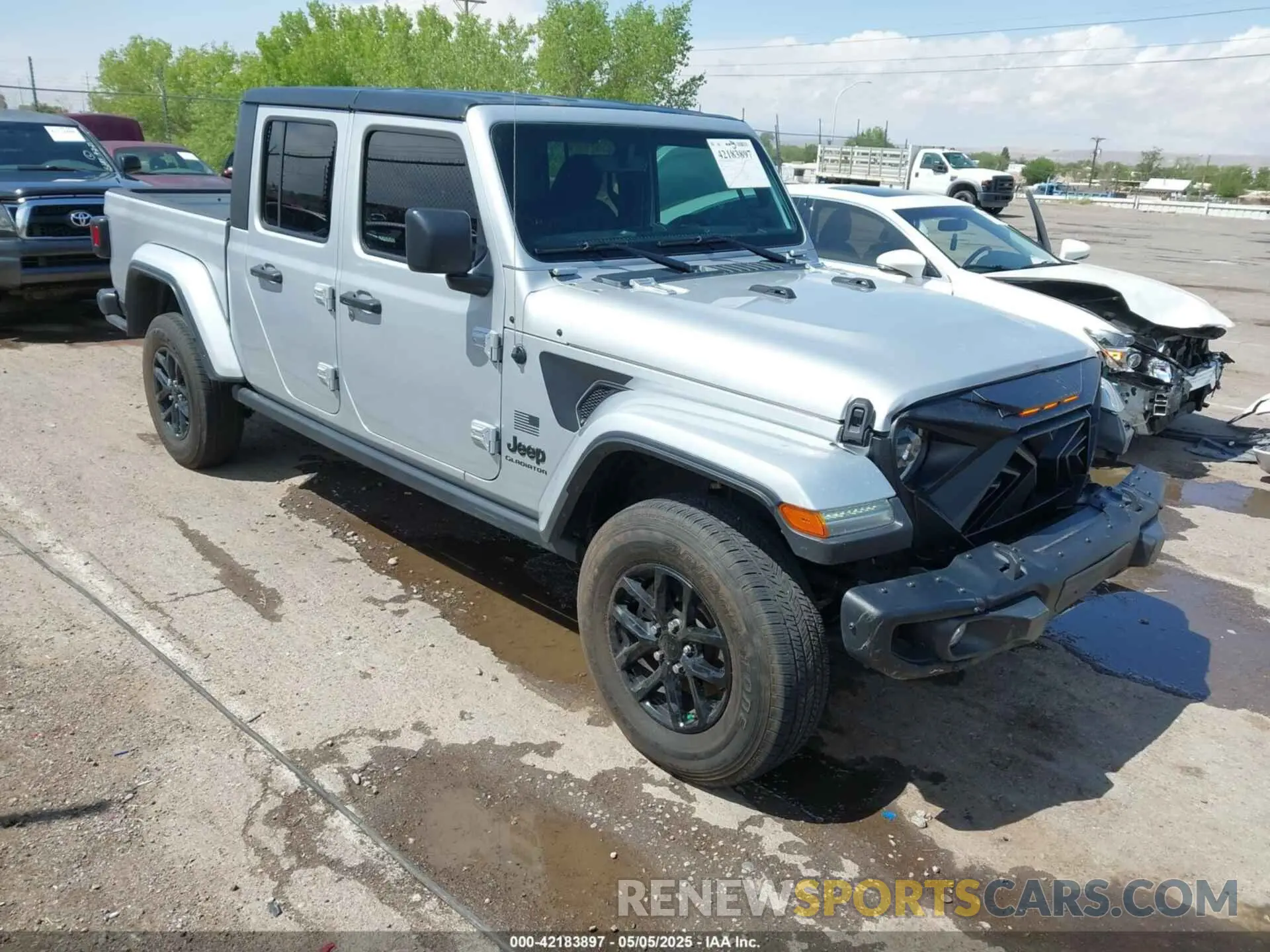 1 fotografías del automóvil dañado 1C6JJTAG3PL517372 JEEP GLADIATOR 2023