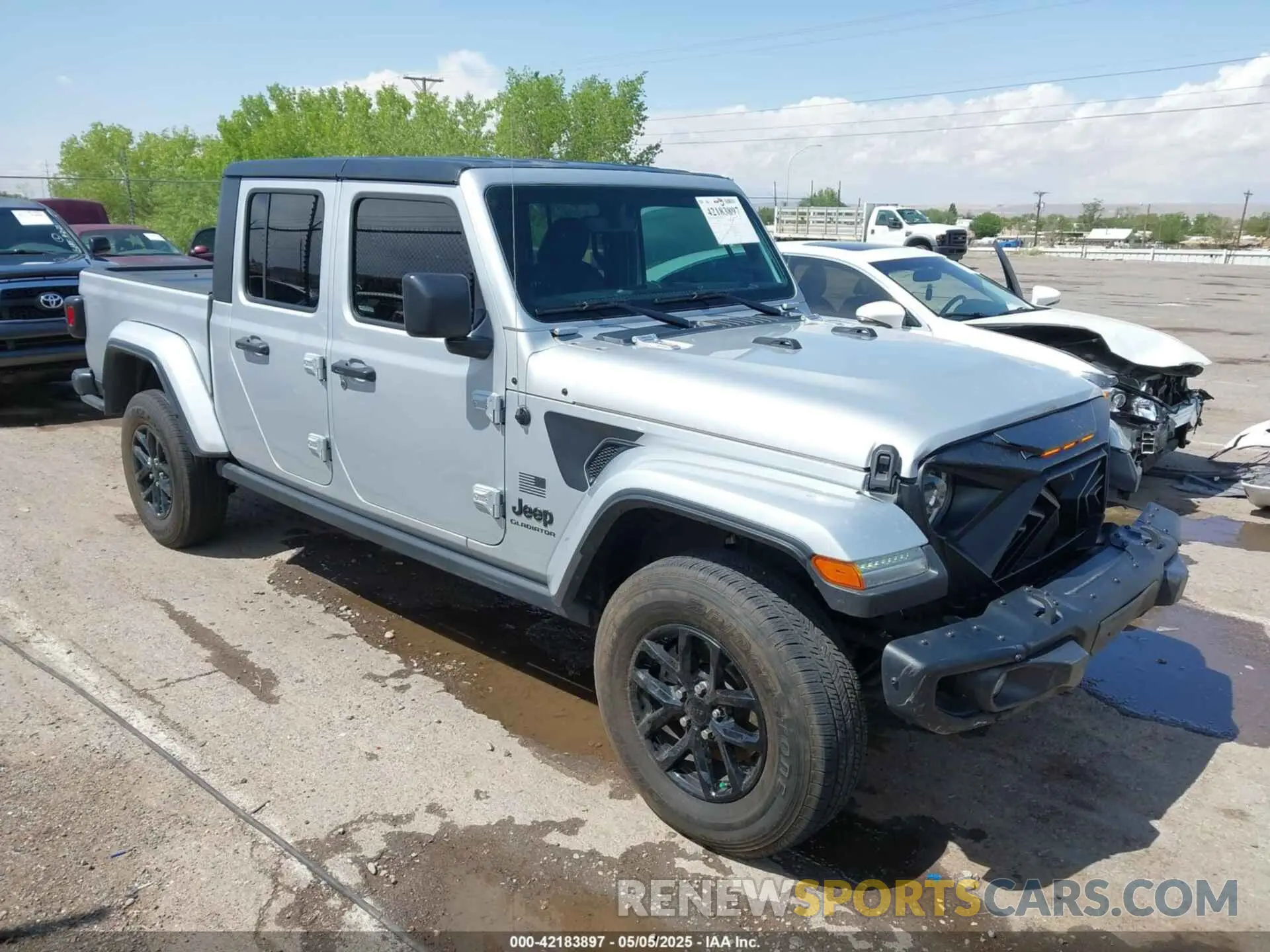 13 fotografías del automóvil dañado 1C6JJTAG3PL517372 JEEP GLADIATOR 2023