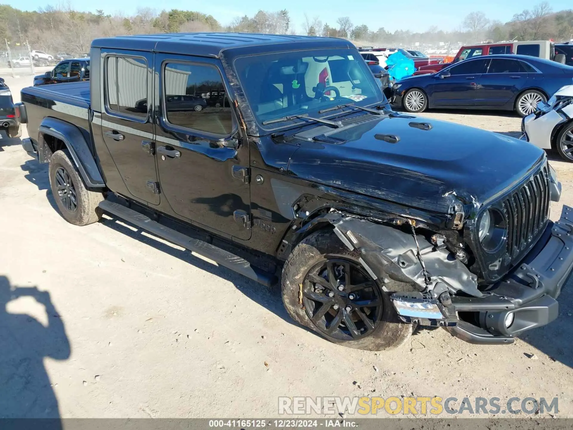 6 fotografías del automóvil dañado 1C6JJTAG3PL518294 JEEP GLADIATOR 2023