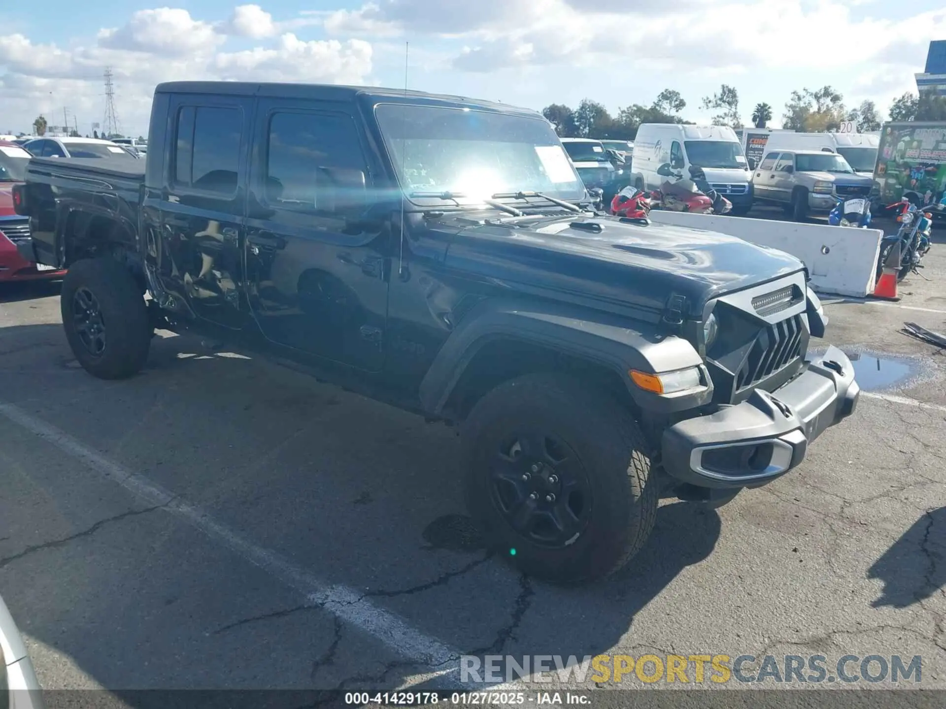 1 fotografías del automóvil dañado 1C6JJTAG4PL550025 JEEP GLADIATOR 2023