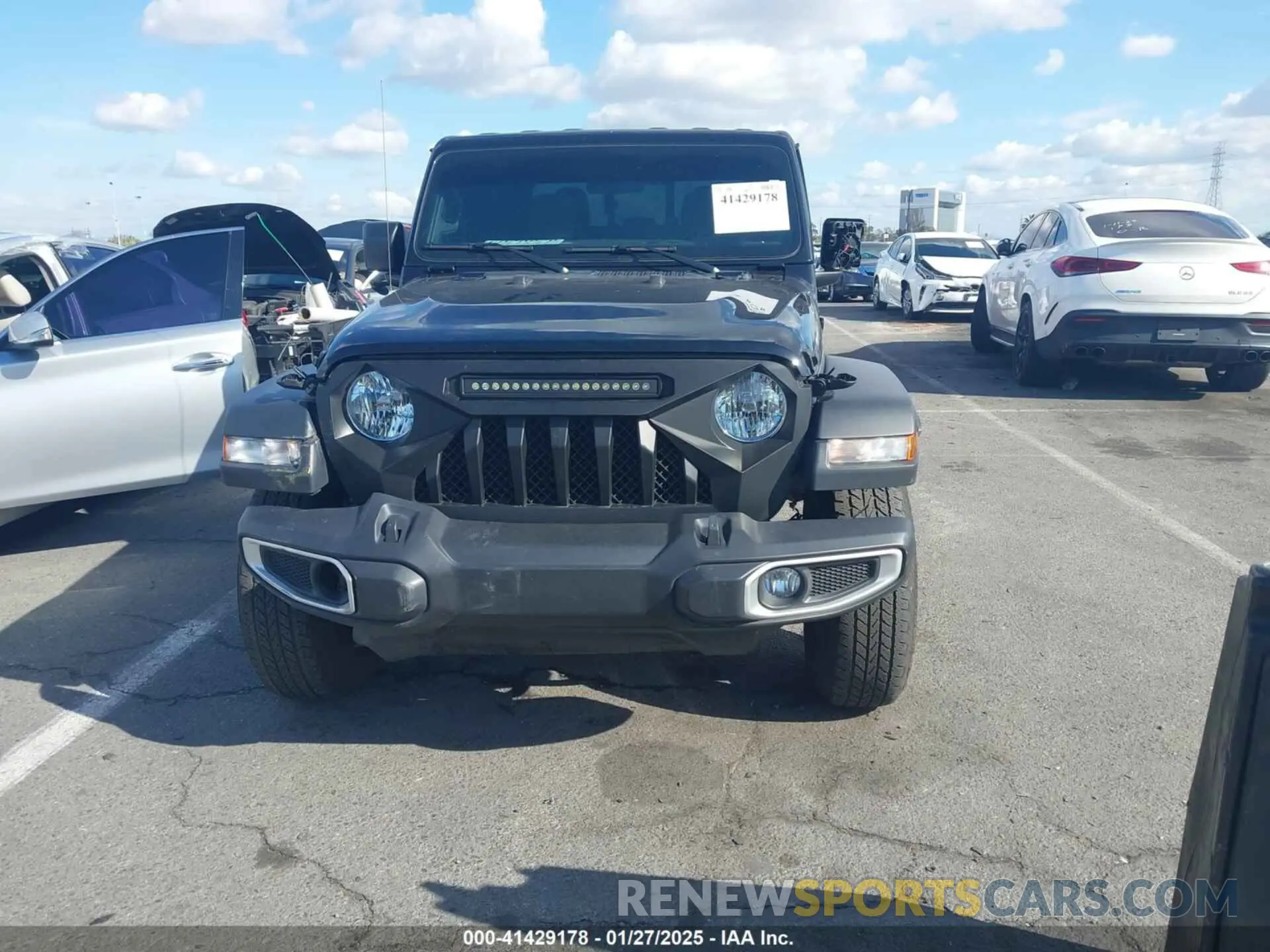 12 fotografías del automóvil dañado 1C6JJTAG4PL550025 JEEP GLADIATOR 2023
