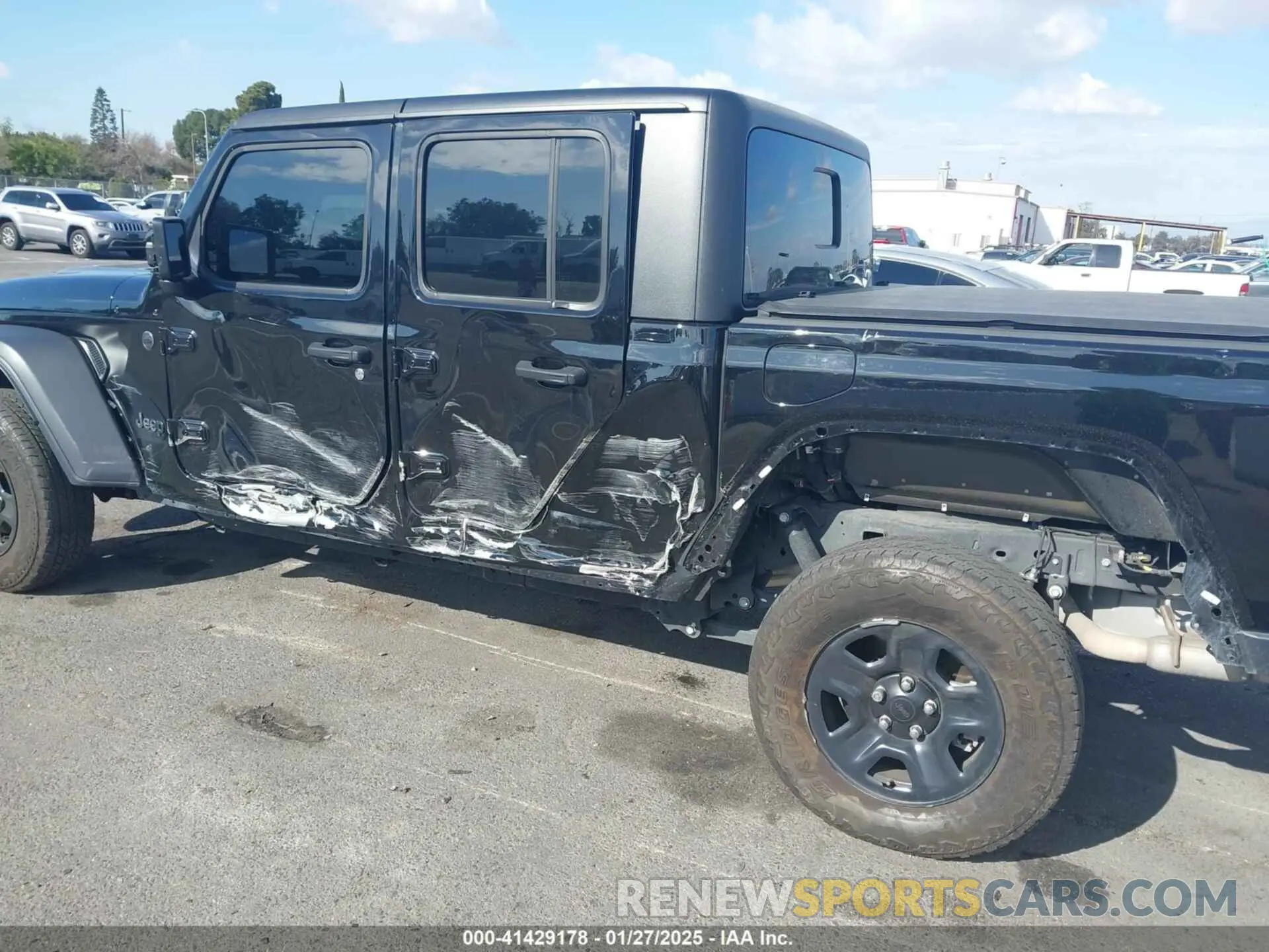 6 fotografías del automóvil dañado 1C6JJTAG4PL550025 JEEP GLADIATOR 2023