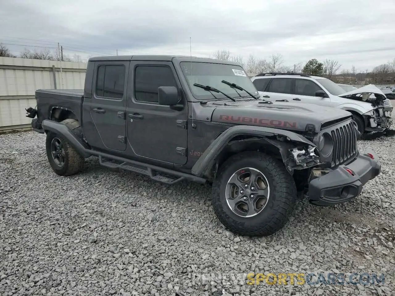 4 fotografías del automóvil dañado 1C6JJTBG0PL505548 JEEP GLADIATOR 2023
