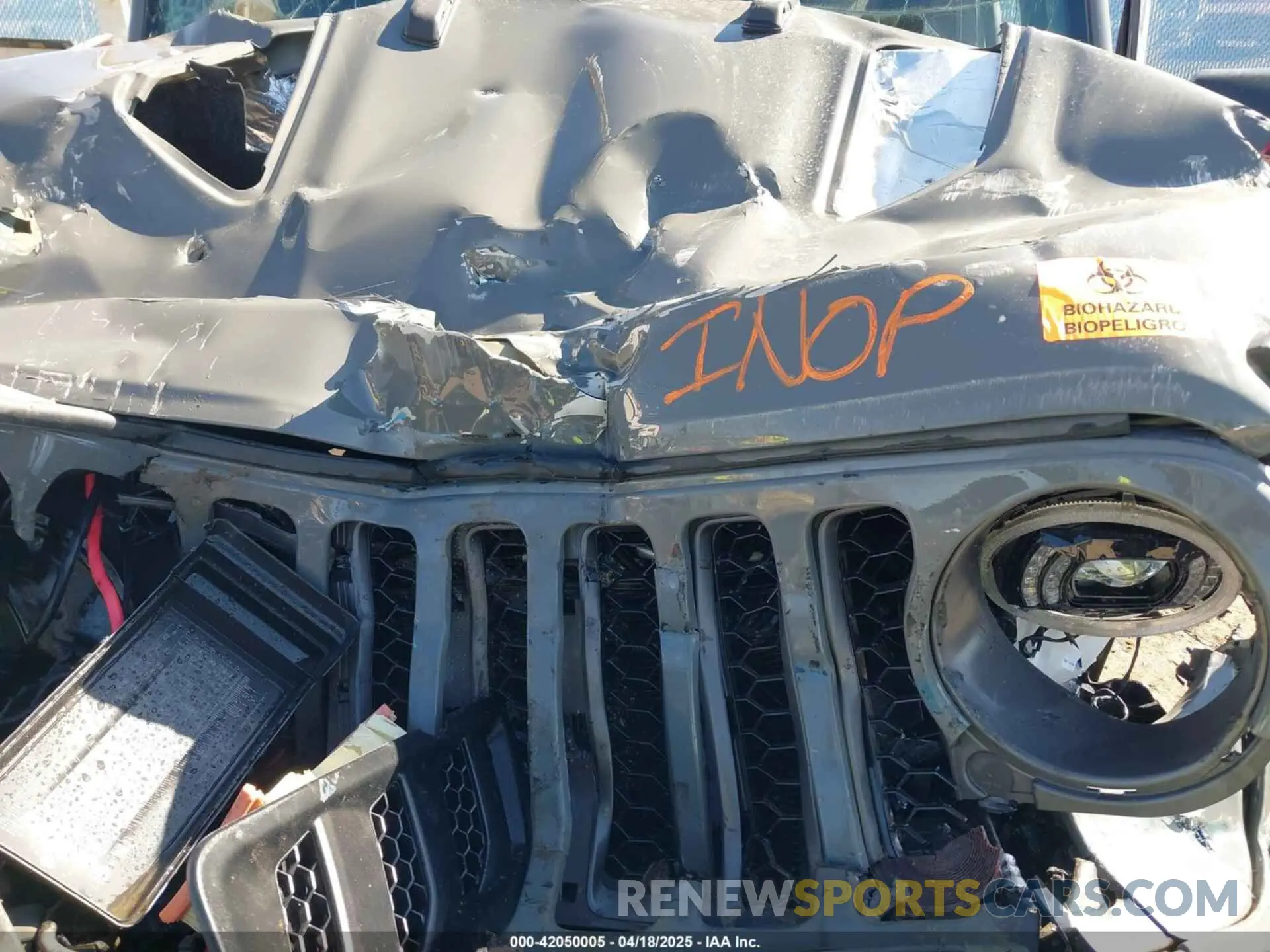 10 fotografías del automóvil dañado 1C6JJTBG2PL526367 JEEP GLADIATOR 2023