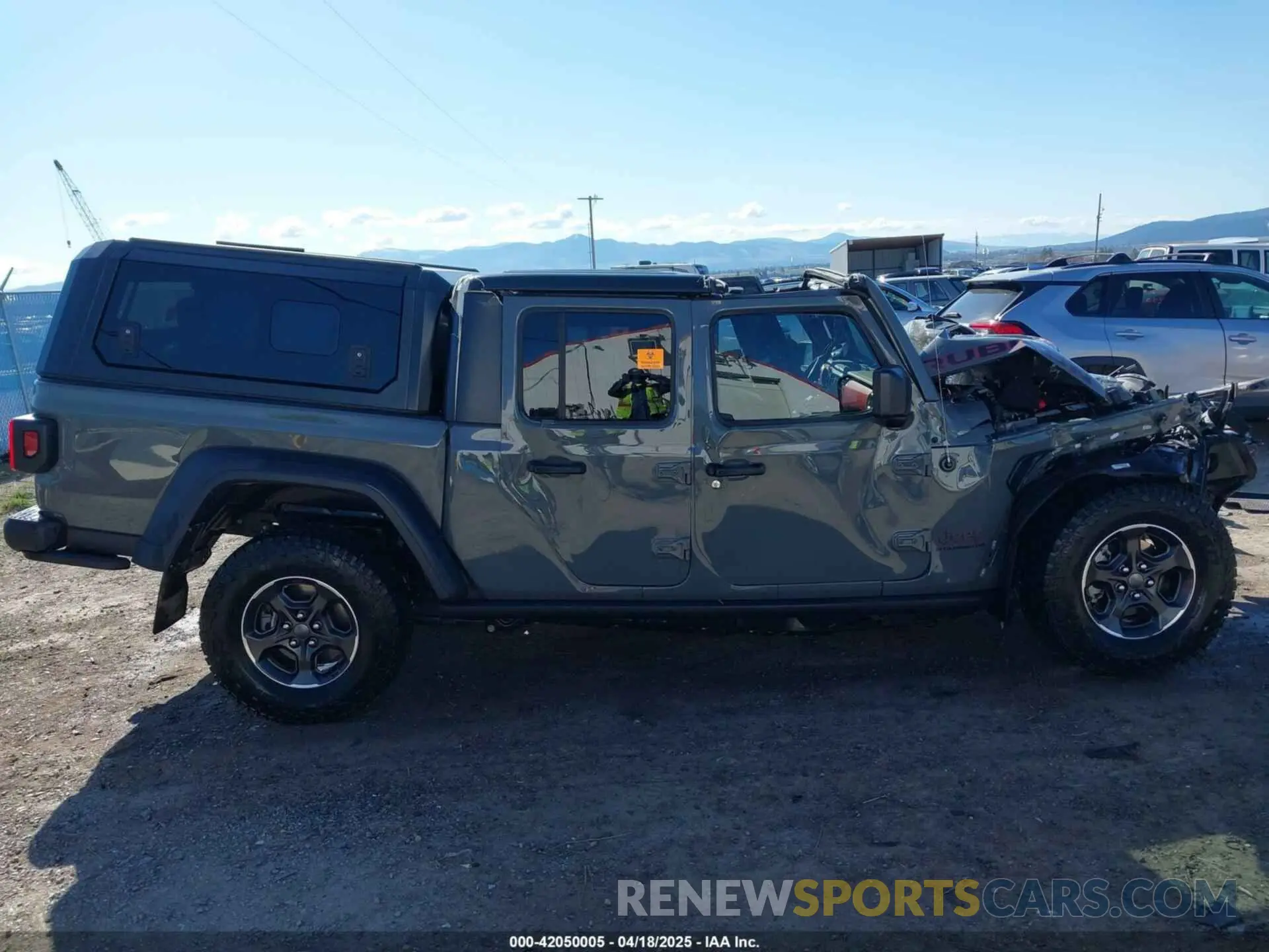 13 fotografías del automóvil dañado 1C6JJTBG2PL526367 JEEP GLADIATOR 2023
