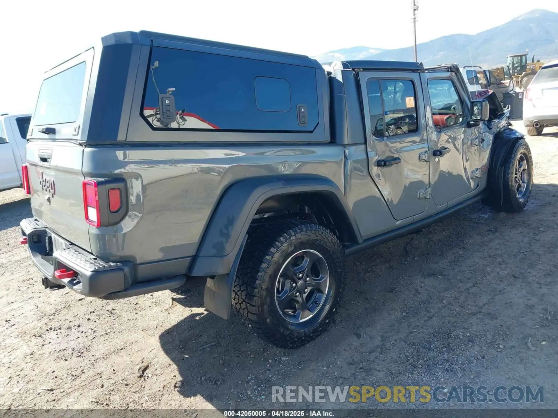 4 fotografías del automóvil dañado 1C6JJTBG2PL526367 JEEP GLADIATOR 2023