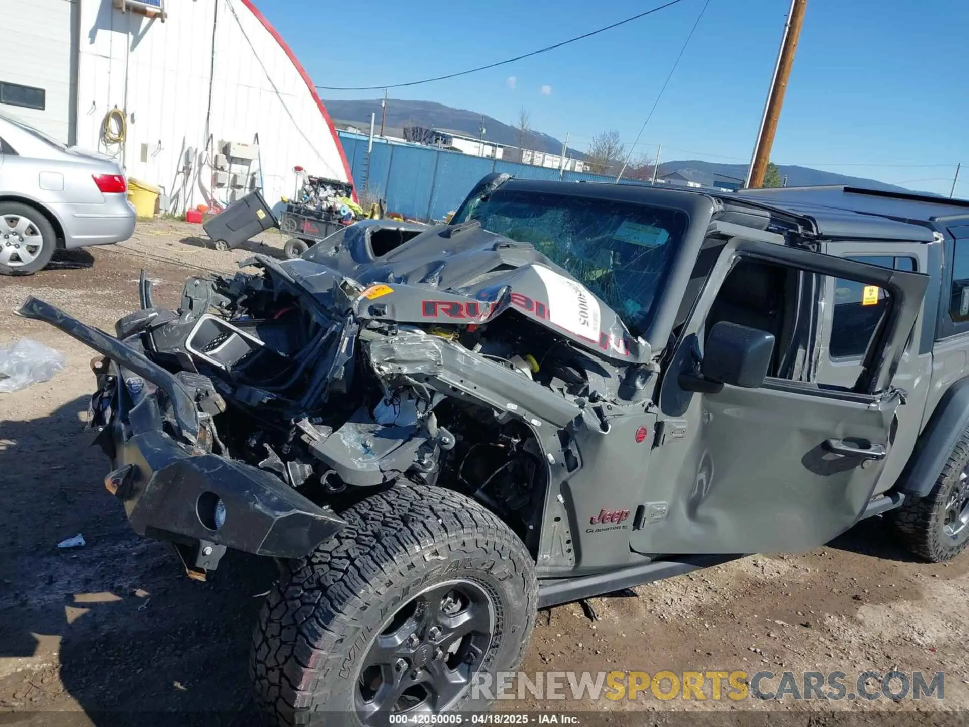 6 fotografías del automóvil dañado 1C6JJTBG2PL526367 JEEP GLADIATOR 2023