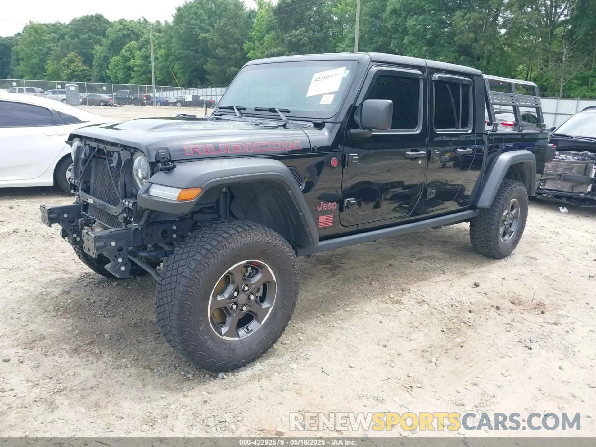 2 fotografías del automóvil dañado 1C6JJTBG2PL572717 JEEP GLADIATOR 2023