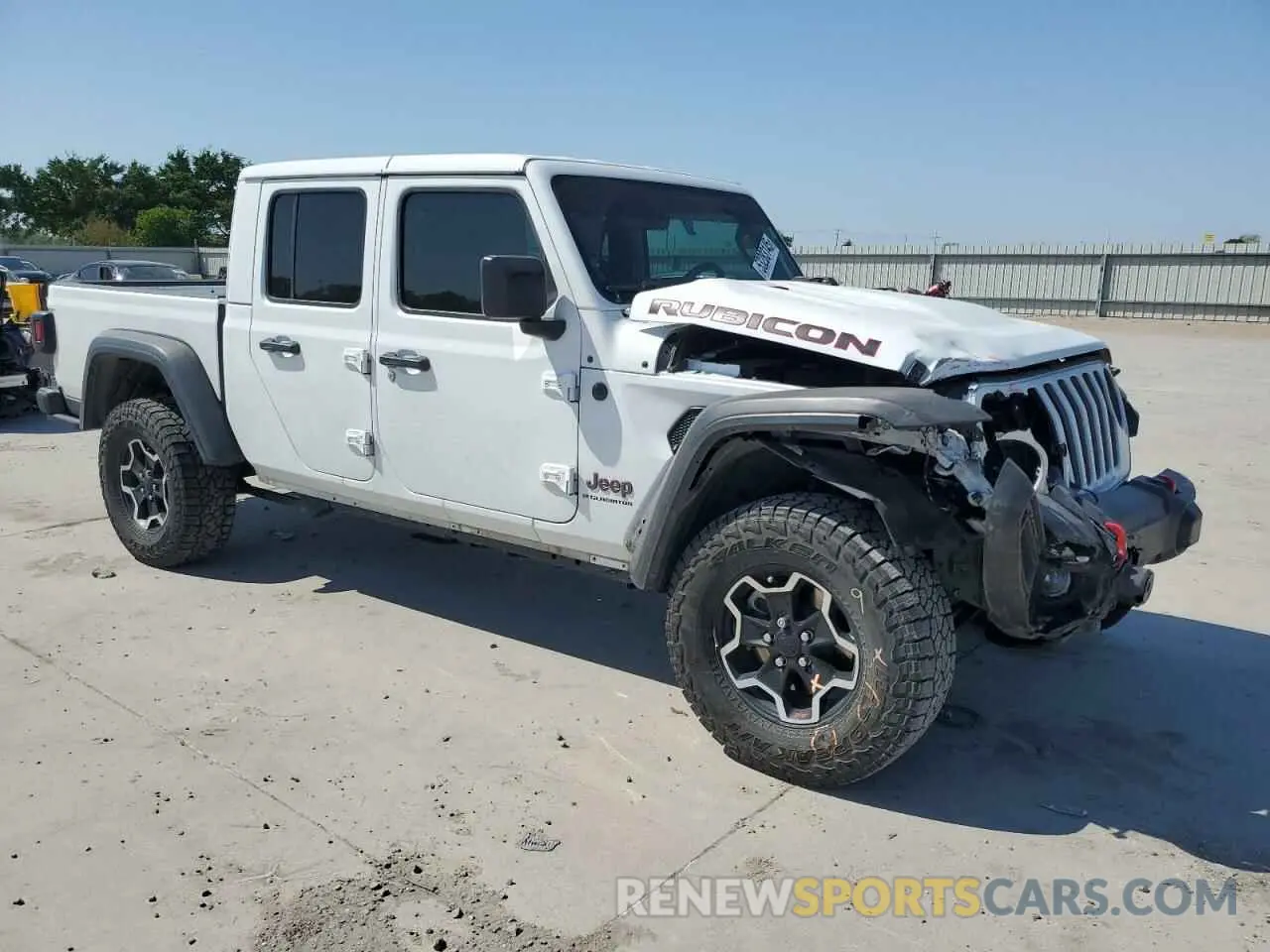 4 fotografías del automóvil dañado 1C6JJTBG3PL525874 JEEP GLADIATOR 2023