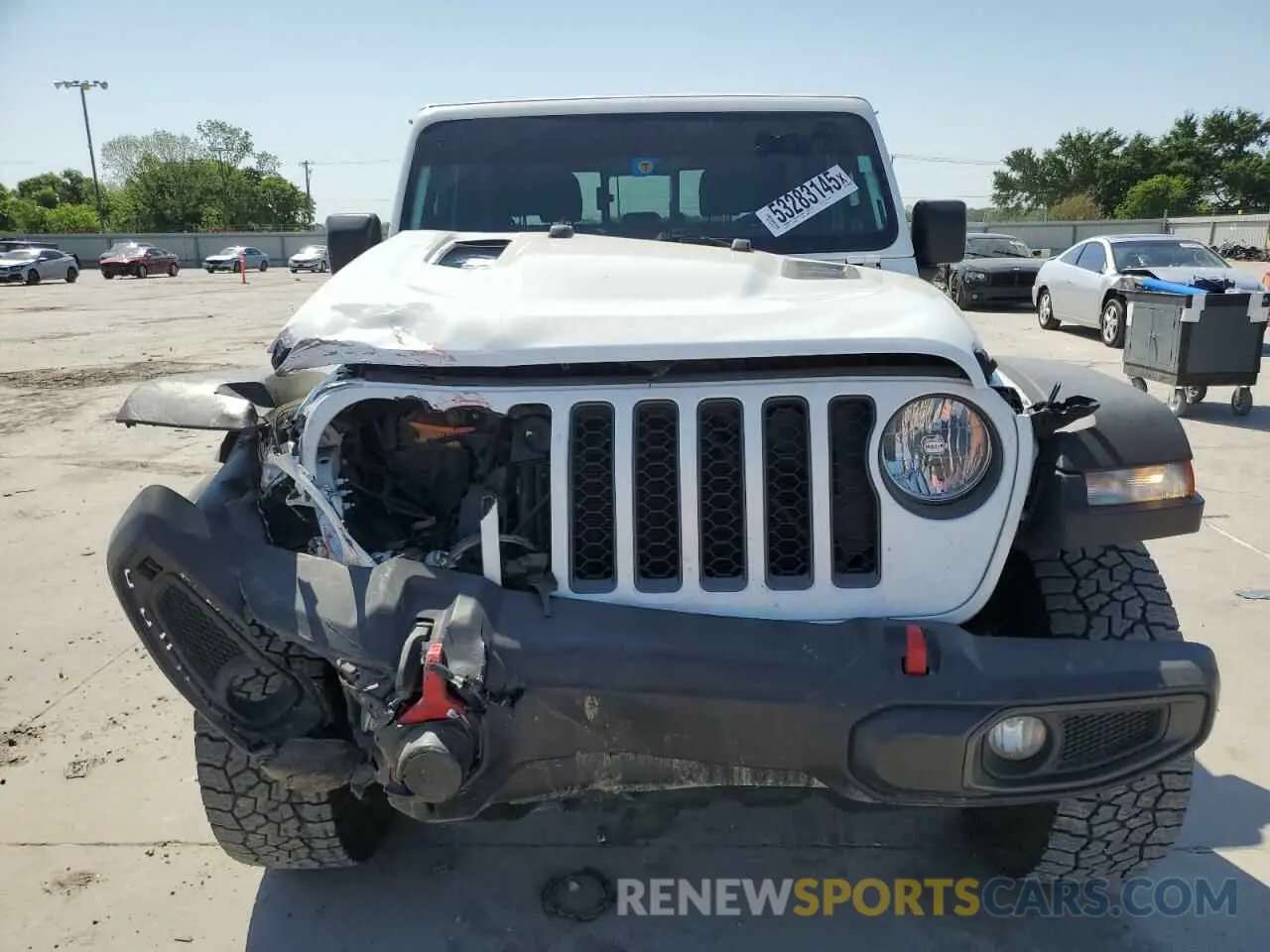 5 fotografías del automóvil dañado 1C6JJTBG3PL525874 JEEP GLADIATOR 2023