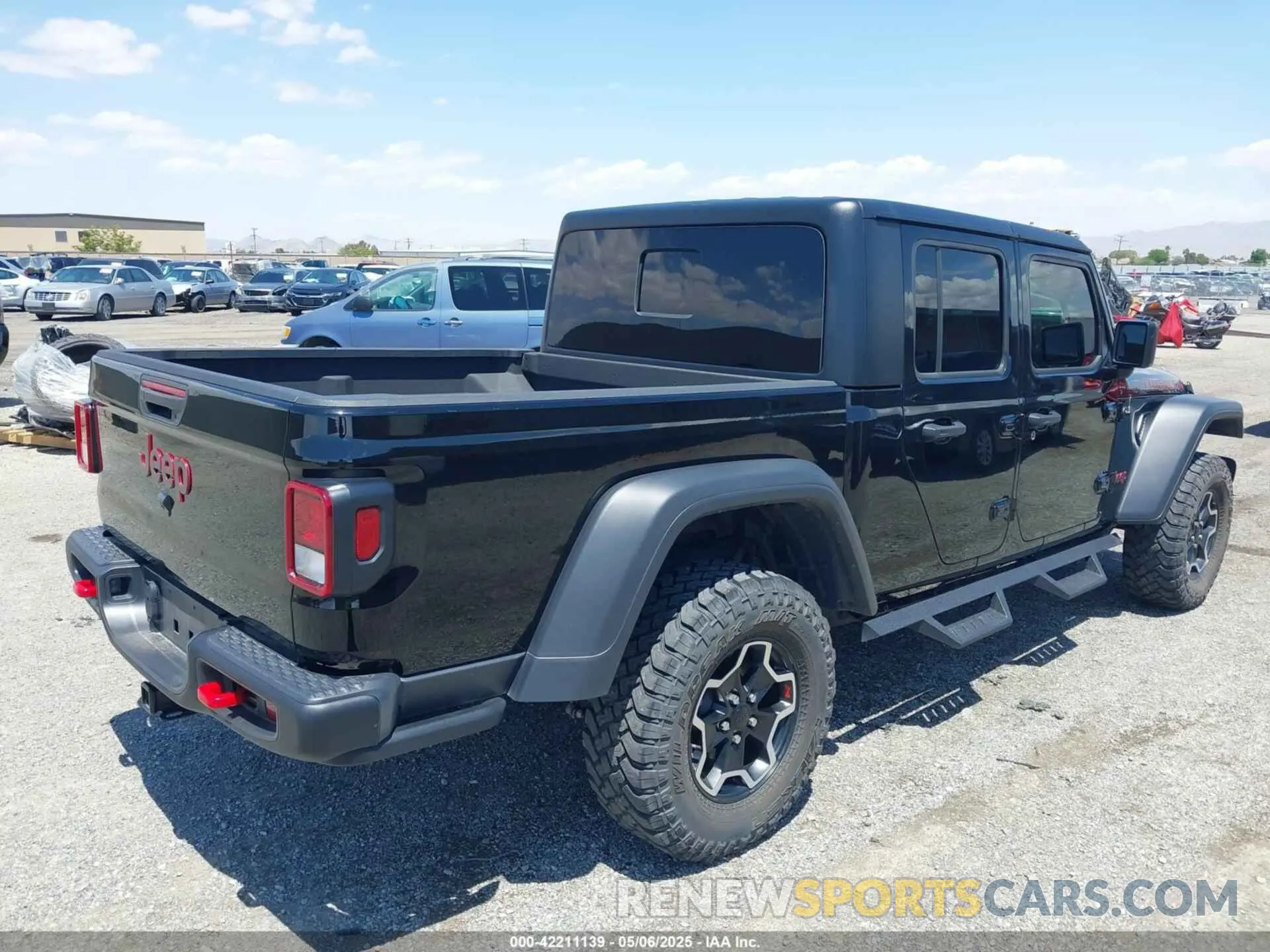 4 fotografías del automóvil dañado 1C6JJTBG3PL531982 JEEP GLADIATOR 2023
