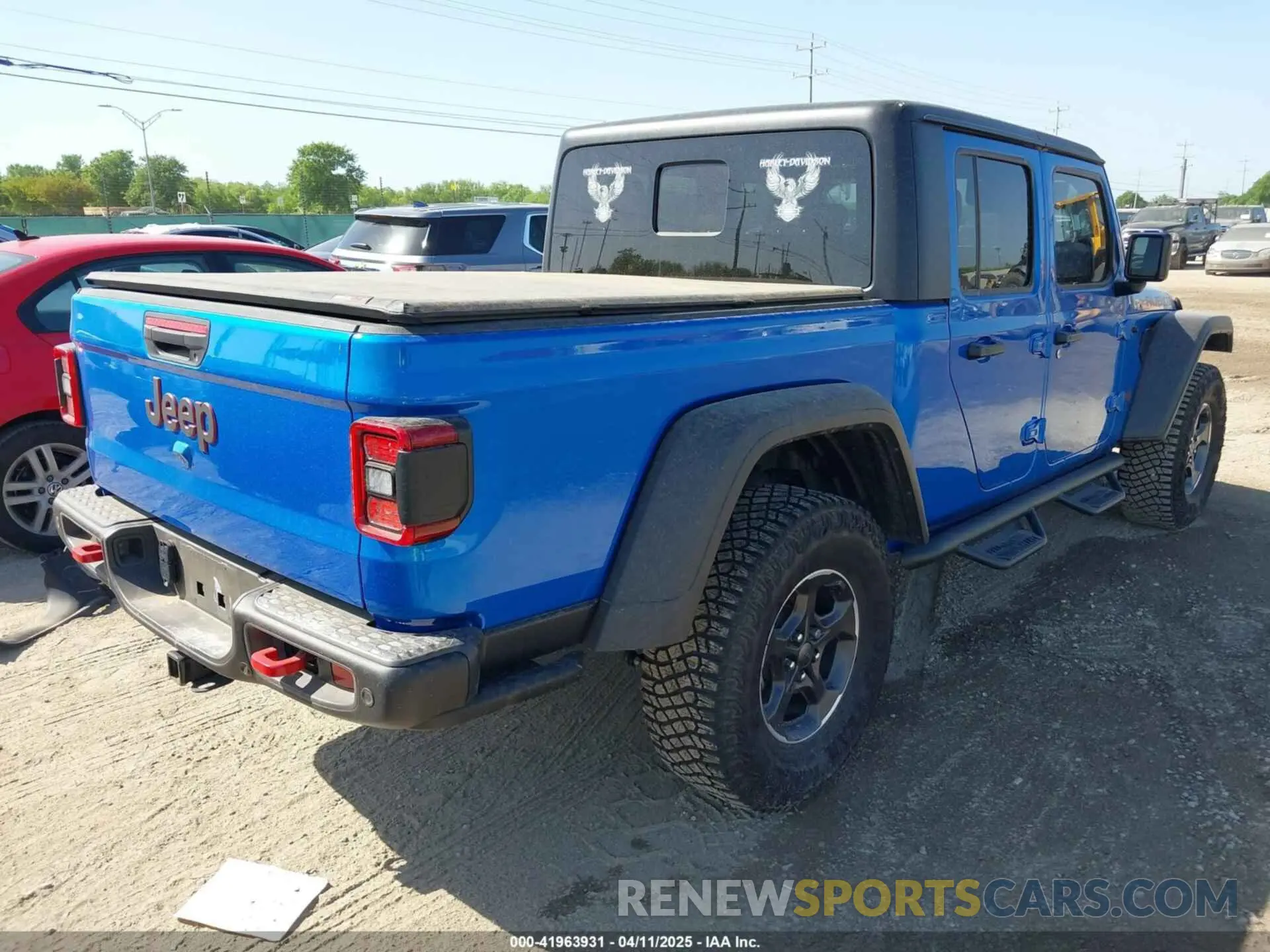 4 fotografías del automóvil dañado 1C6JJTBG3PL581023 JEEP GLADIATOR 2023