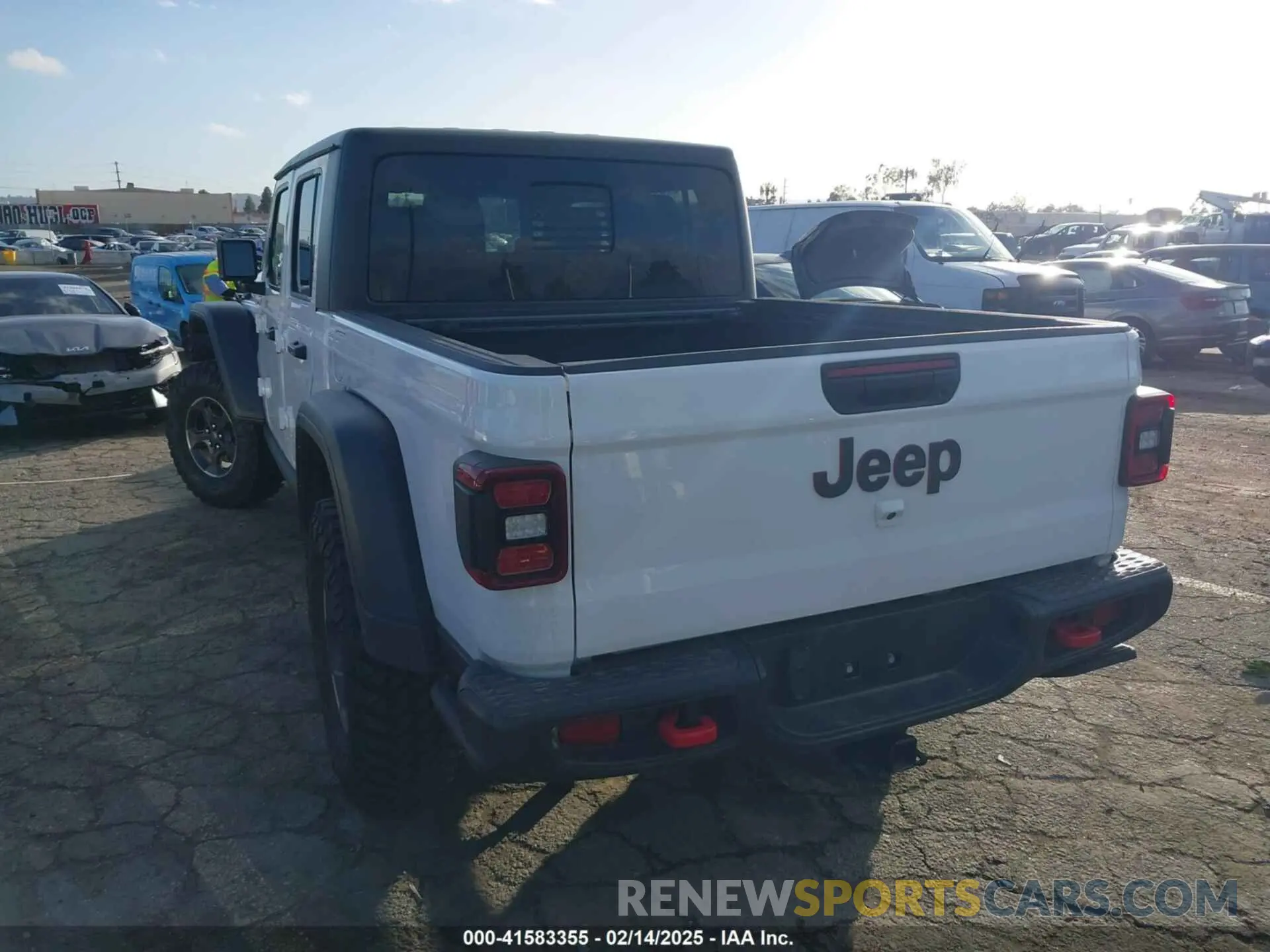 3 fotografías del automóvil dañado 1C6JJTBG5PL566958 JEEP GLADIATOR 2023