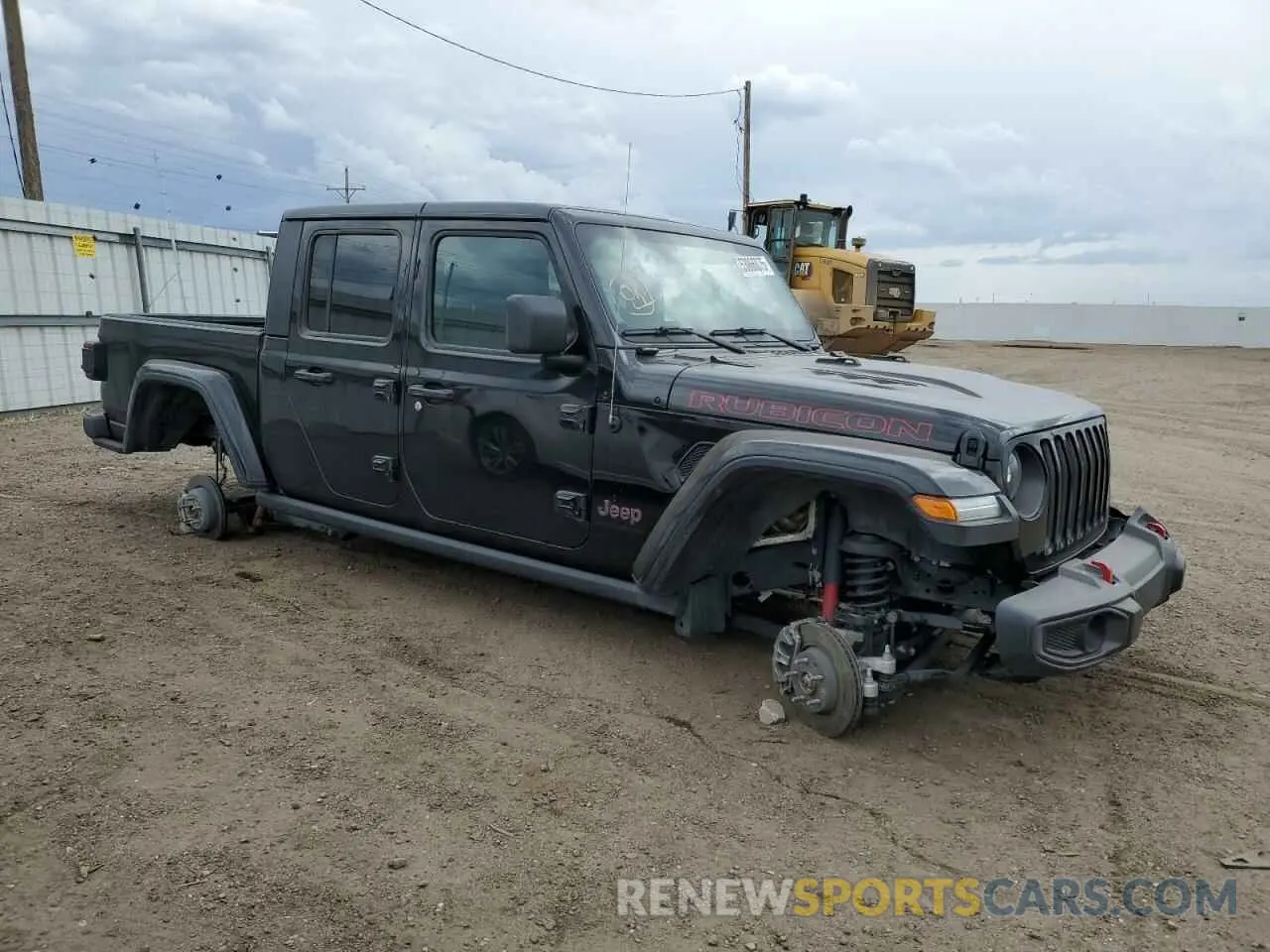 4 fotografías del automóvil dañado 1C6JJTBG7PL573197 JEEP GLADIATOR 2023