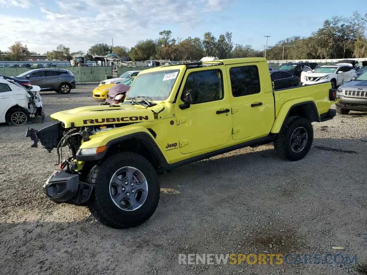 1 fotografías del automóvil dañado 1C6JJTBG8PL583141 JEEP GLADIATOR 2023